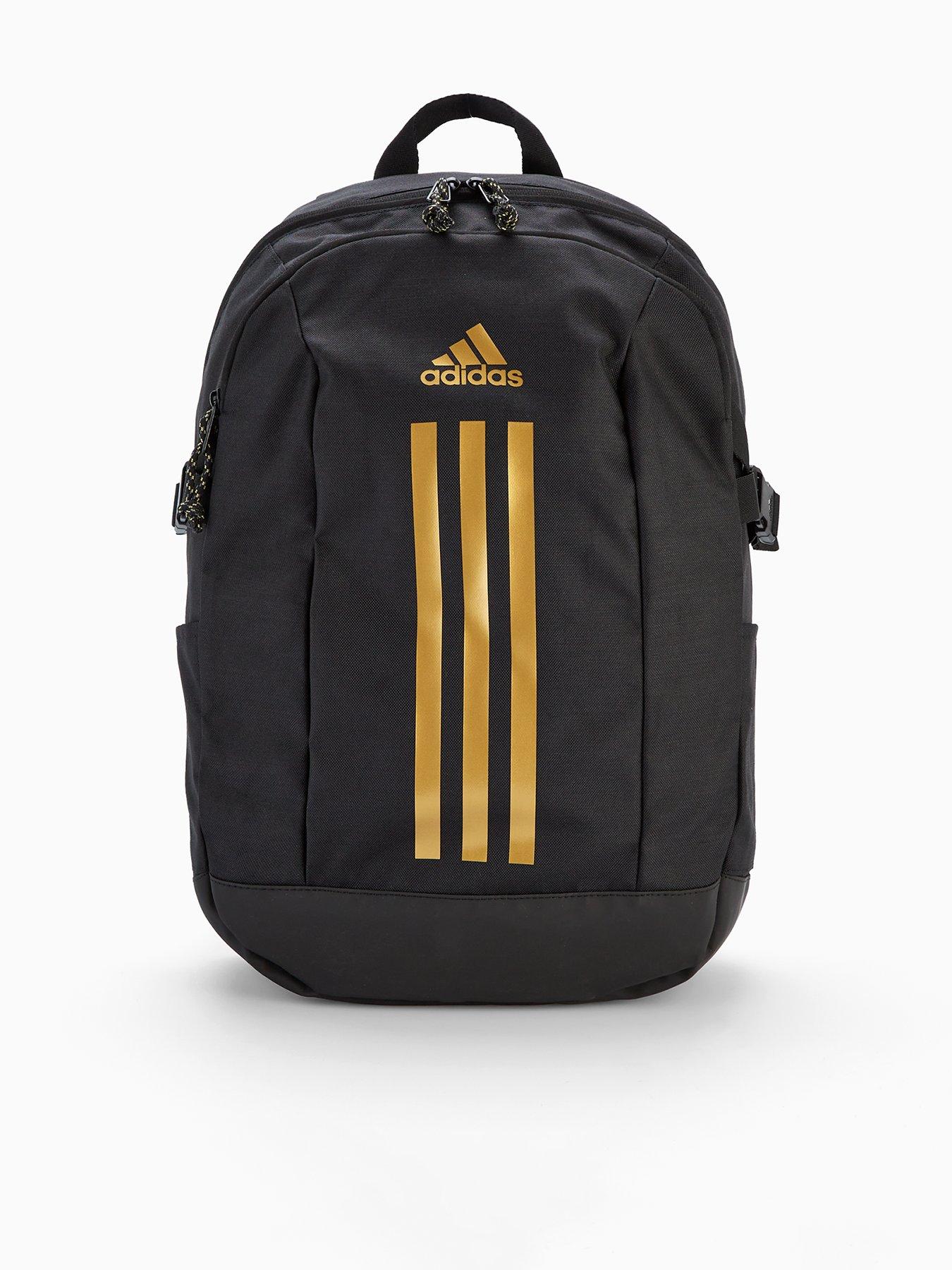 adidas backpack gold and black Excel 6 School 40L When youve got both work and a workout on your schedule Backpack adidas Classic 3-Stripes |