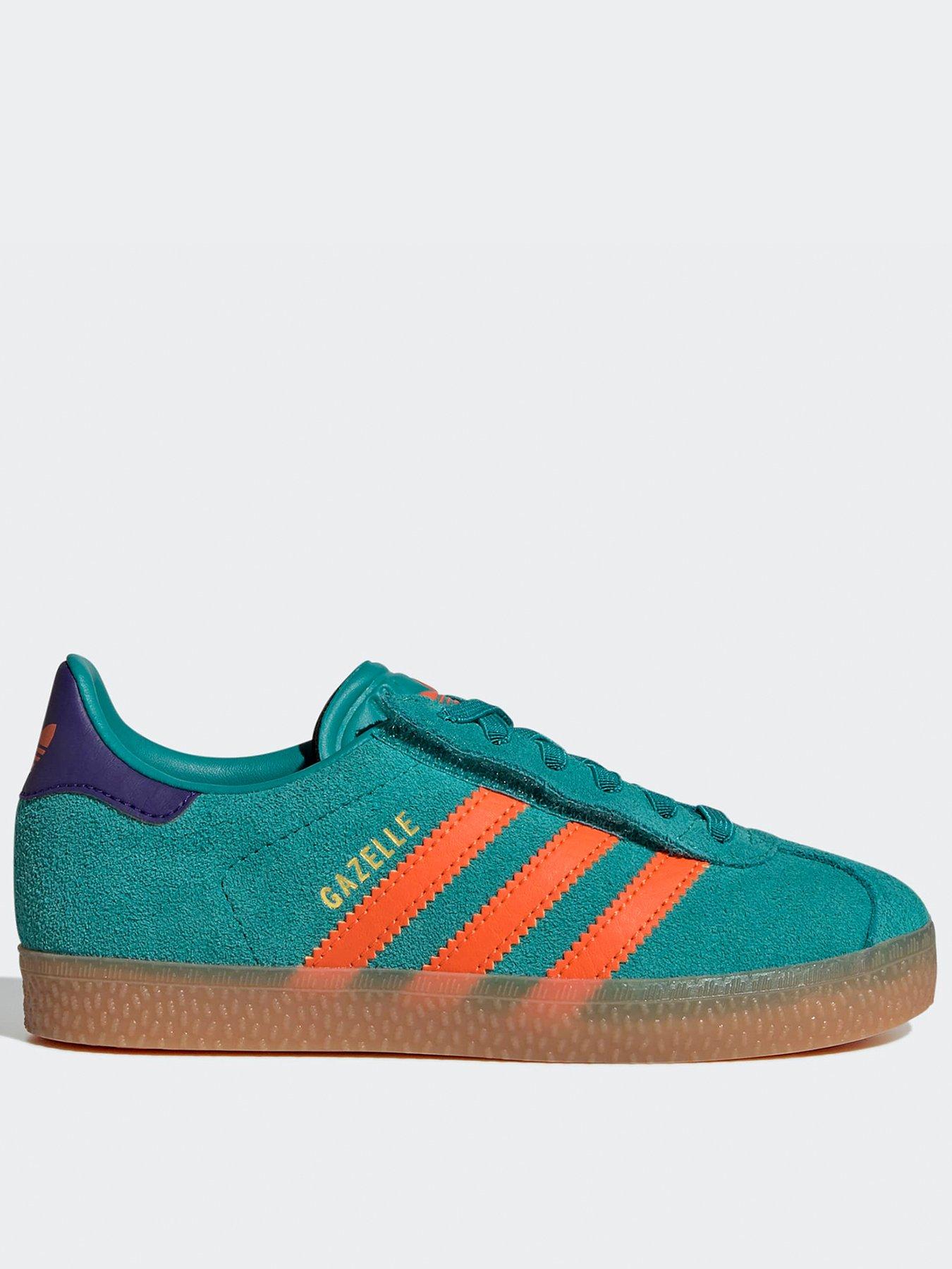 adidas gazelle silver green womens Big Kids' Adidas Gazelle Bold 