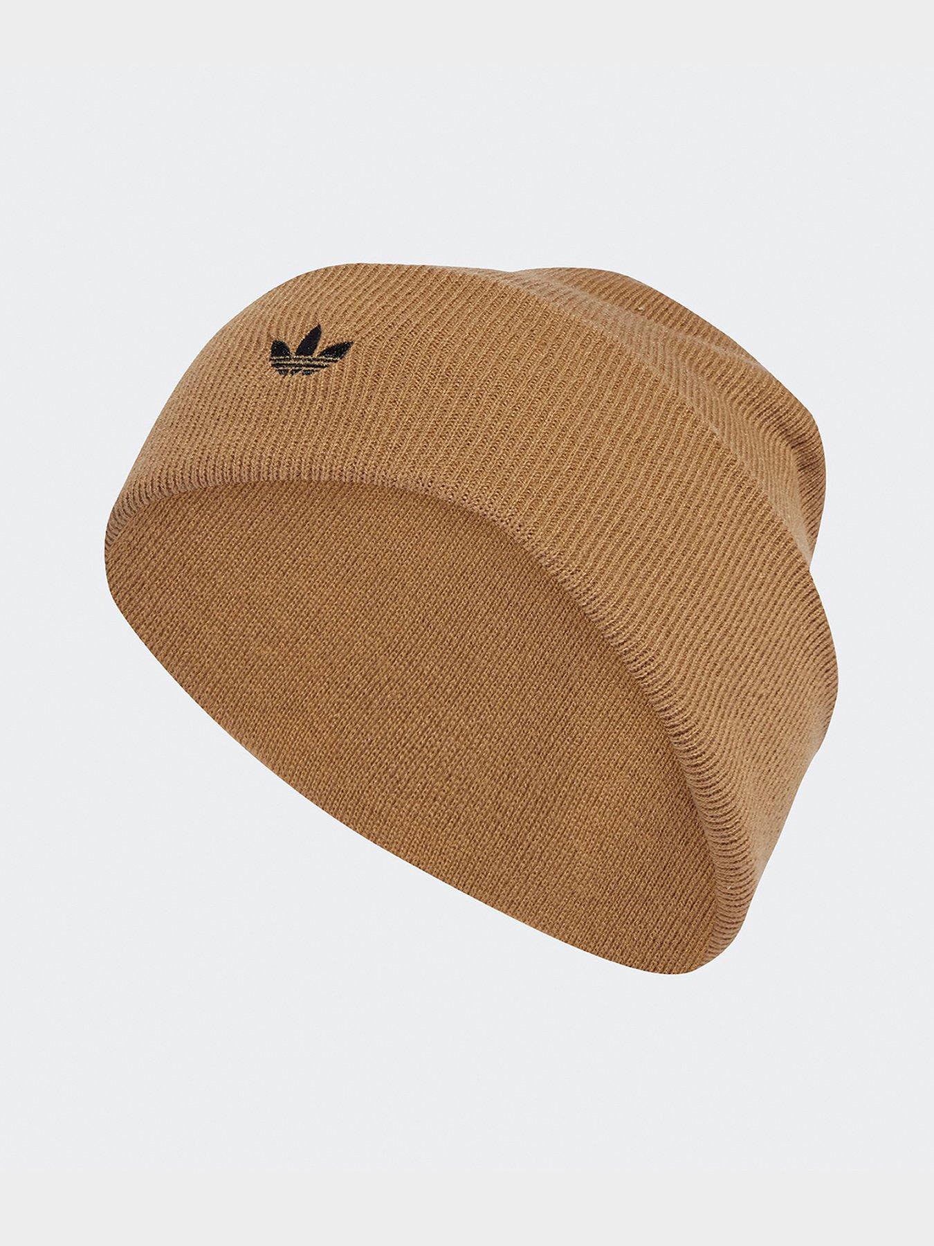 adidas-originals-unisex-adicolor-cuff-beanie-brown