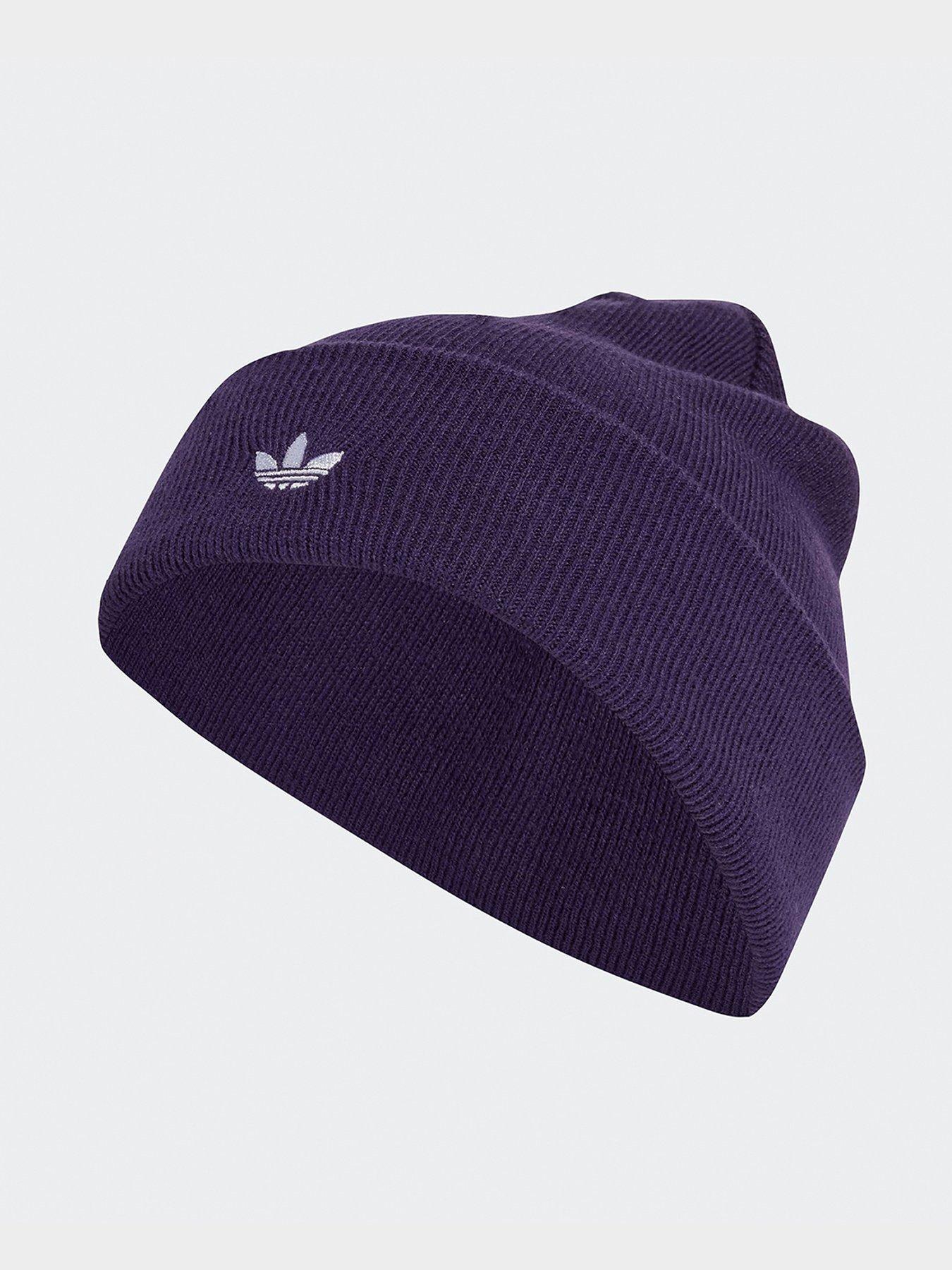 adidas Originals Unisex Adicolor Cuff Beanie - Purple