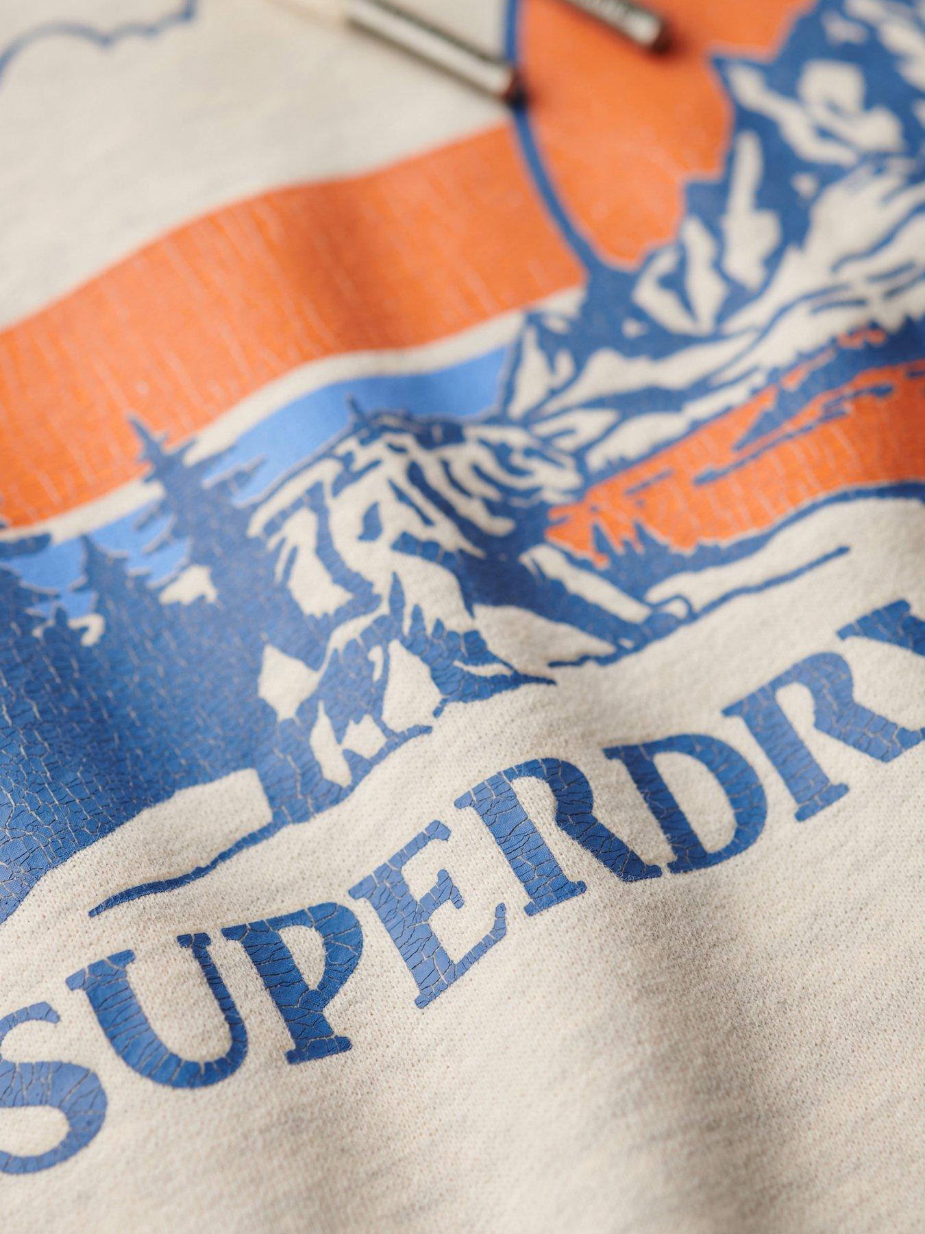 Image 6 of 6 of Superdry Original Outdoor Graphic Hoodie - Grey