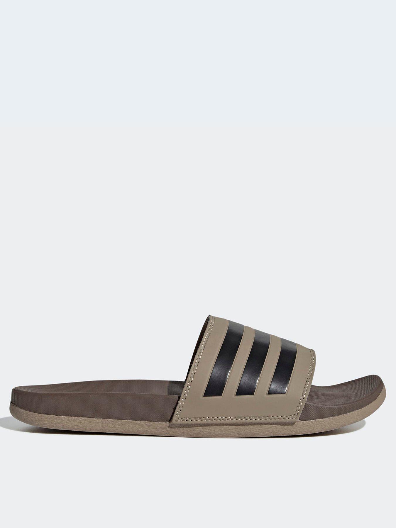 adidas-sportswear-mens-adilette-comfort-trainers-brown