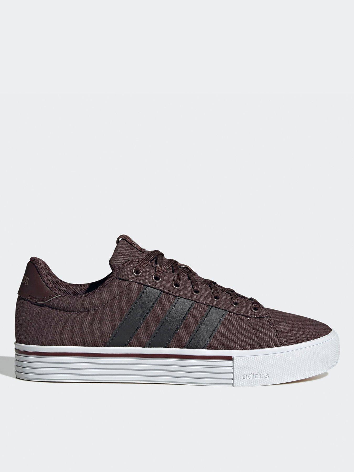 adidas-sportswear-mens-daily-40-trainers-brown