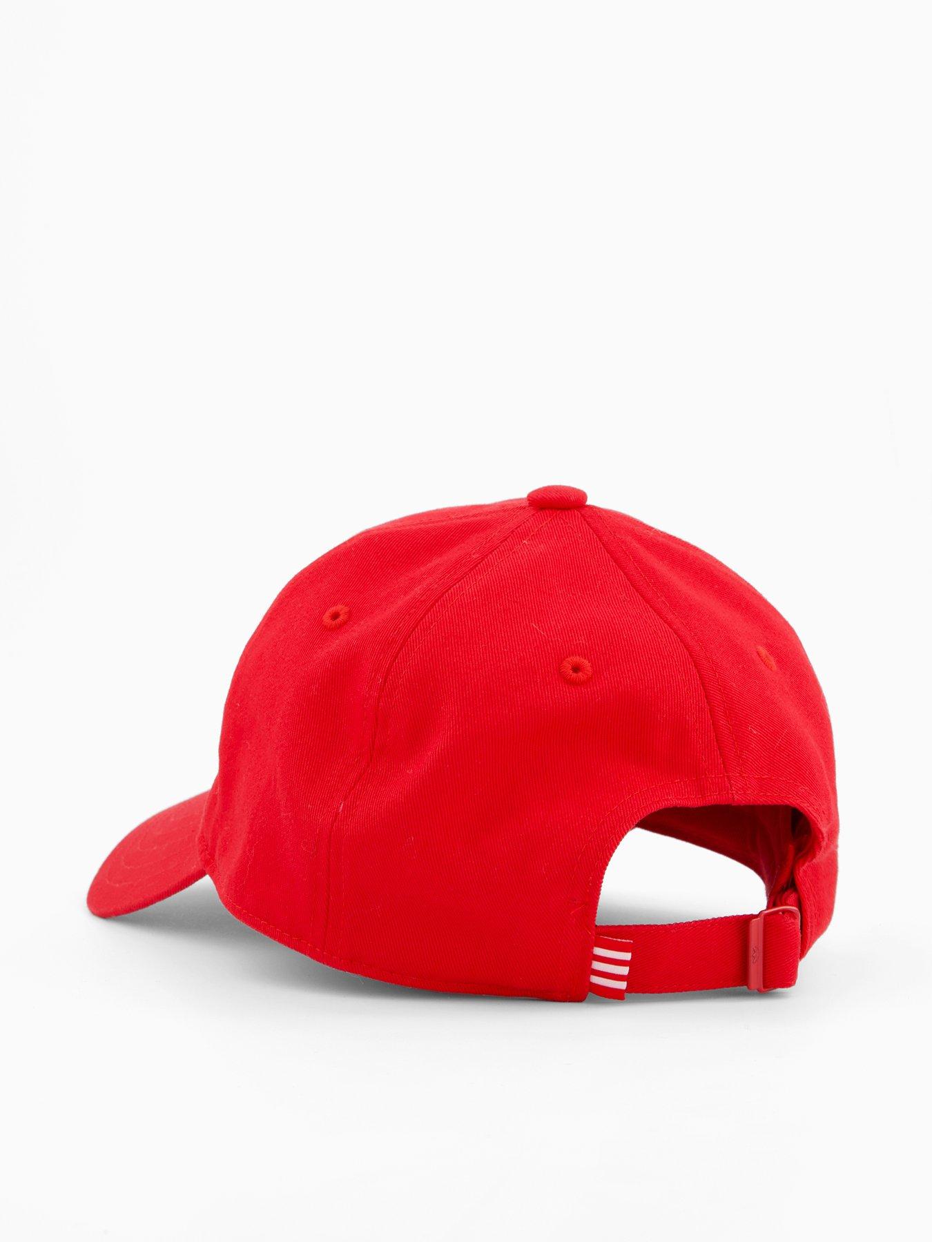 Image 4 of 4 of adidas Originals Unisex Baseball Cap - Red
