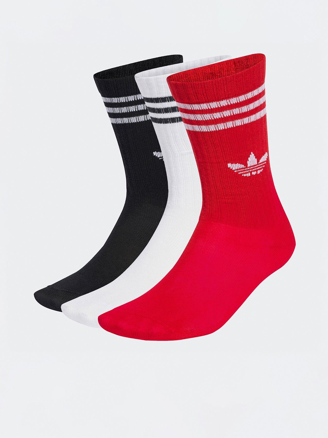 adidas Originals Kids Crew Sock 3 Pack - Multi