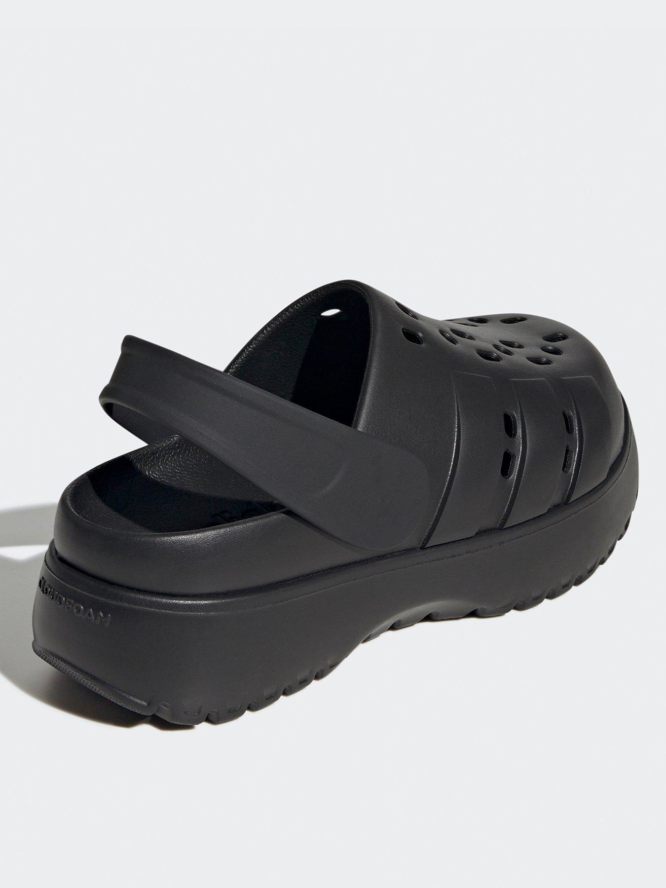 Image 3 of 7 of adidas Sportswear Women's Adilette Clog Platform - Black
