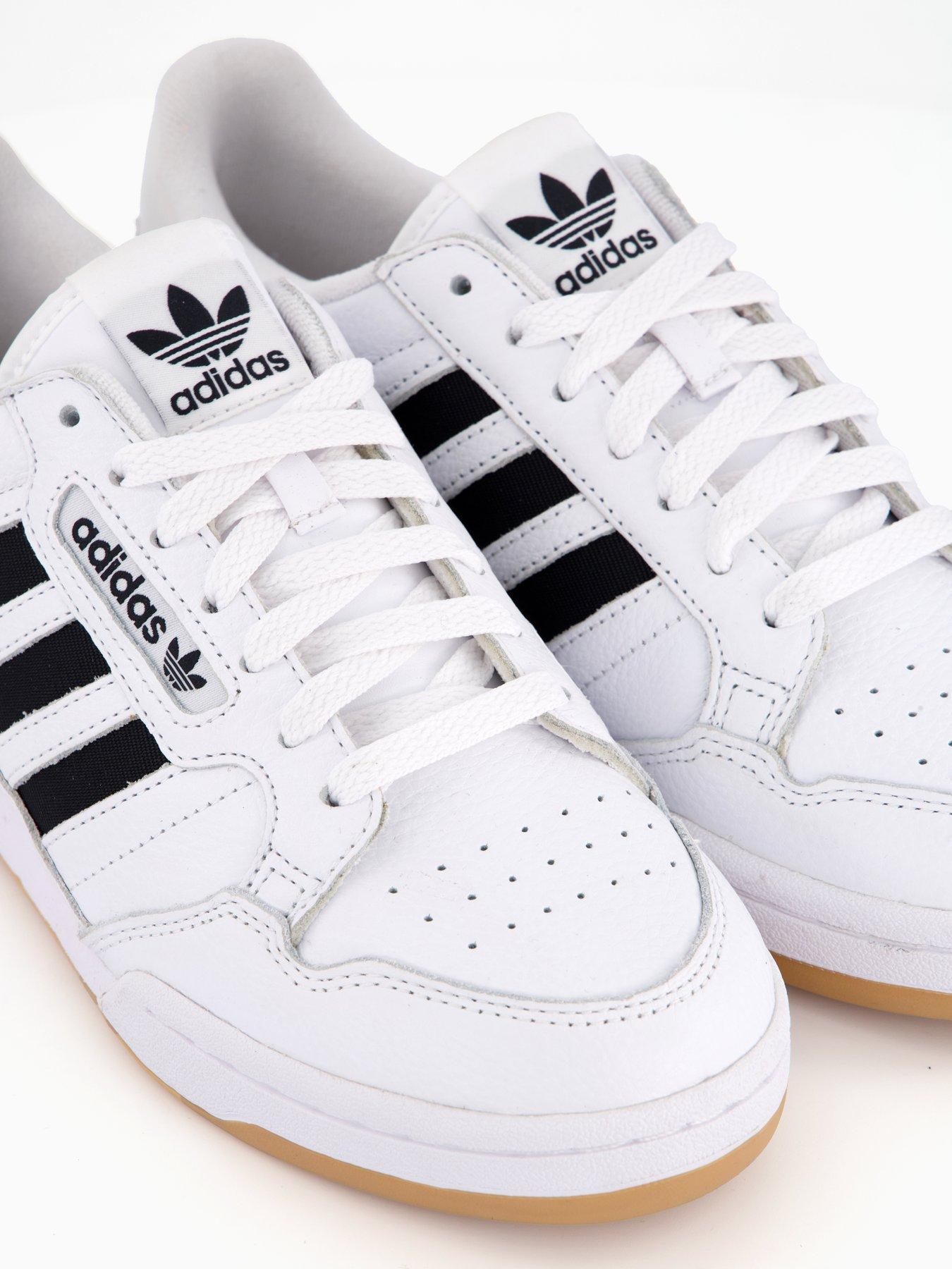 adidas Originals Men's Continental 80 Stripes Trainers - White | Very  Ireland