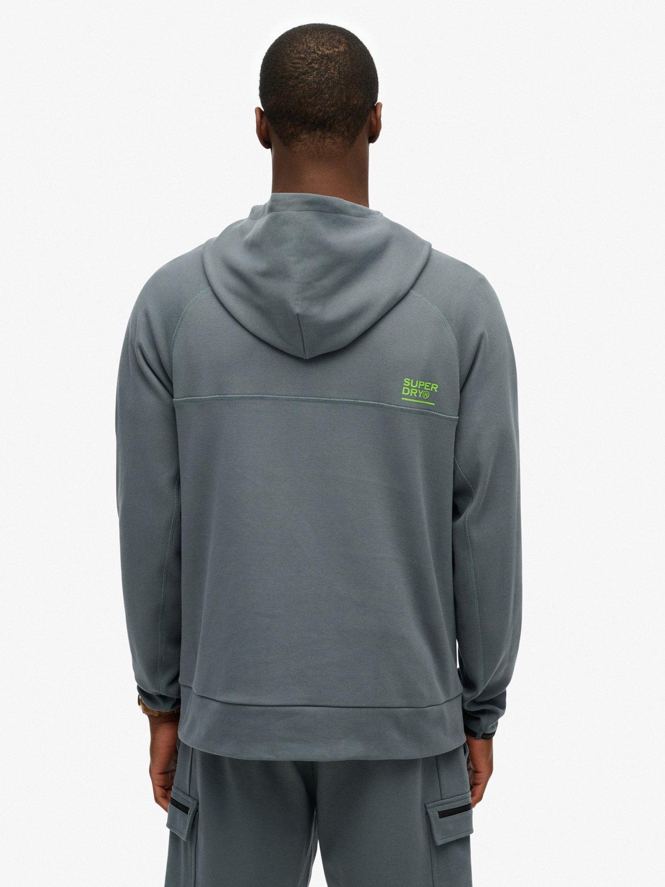 Image 2 of 5 of Superdry Code Tech Logo Hoodie - Blue