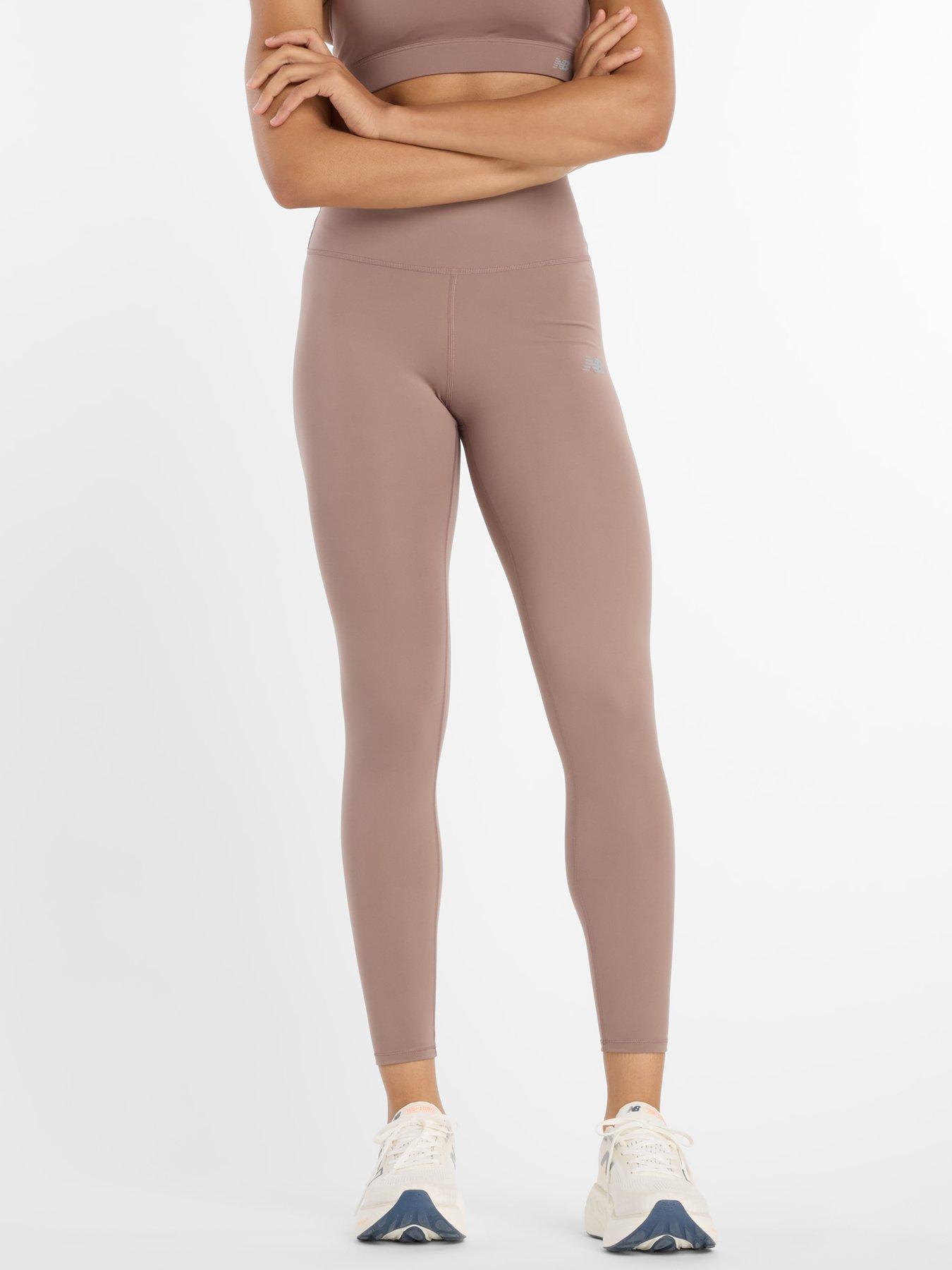 New Balance Womens Training Harmony 25Inch High Rise Tights - Brown
