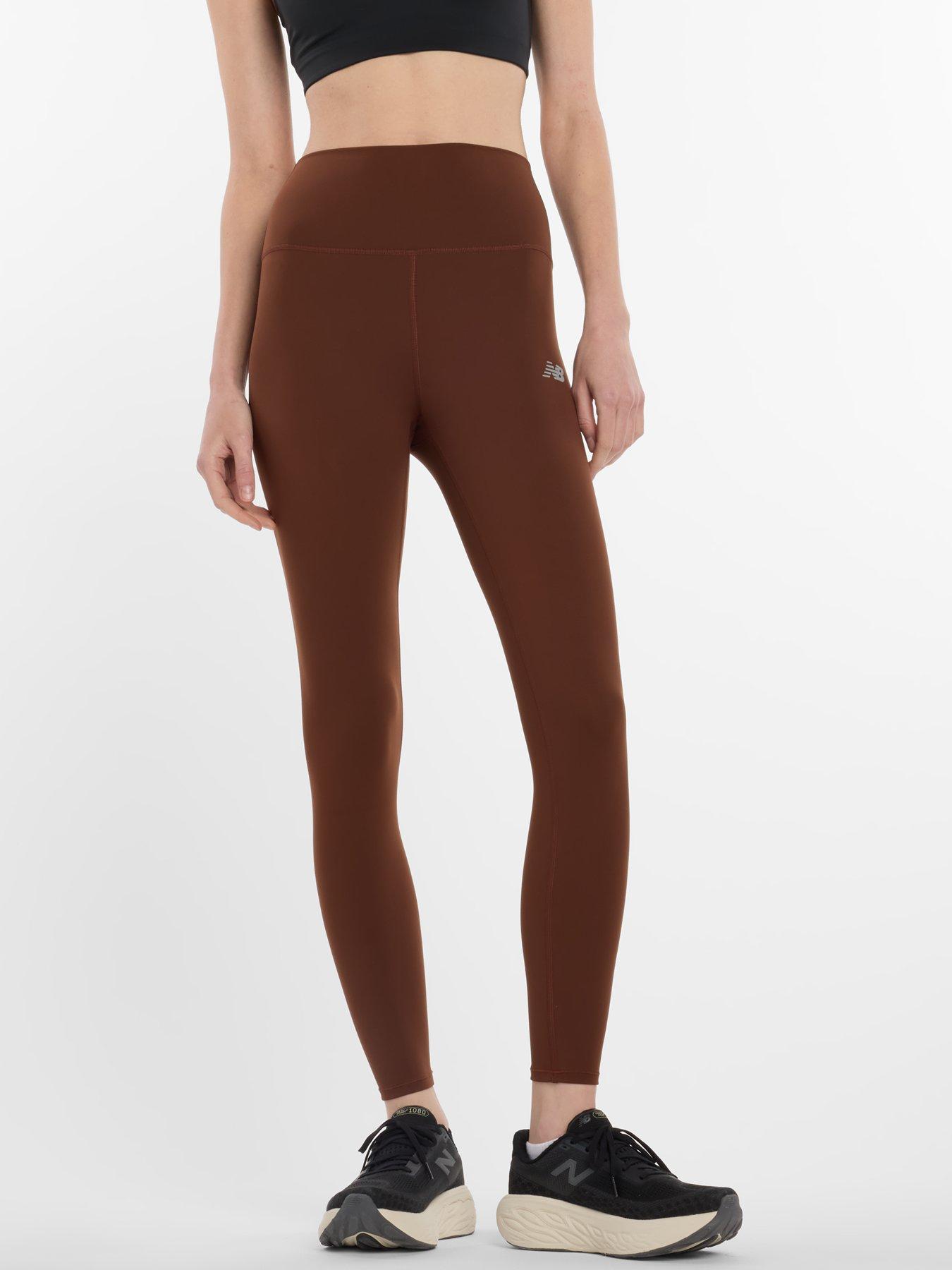 New Balance Womens Training Harmony 25Inch High Rise Tights - Burgundy