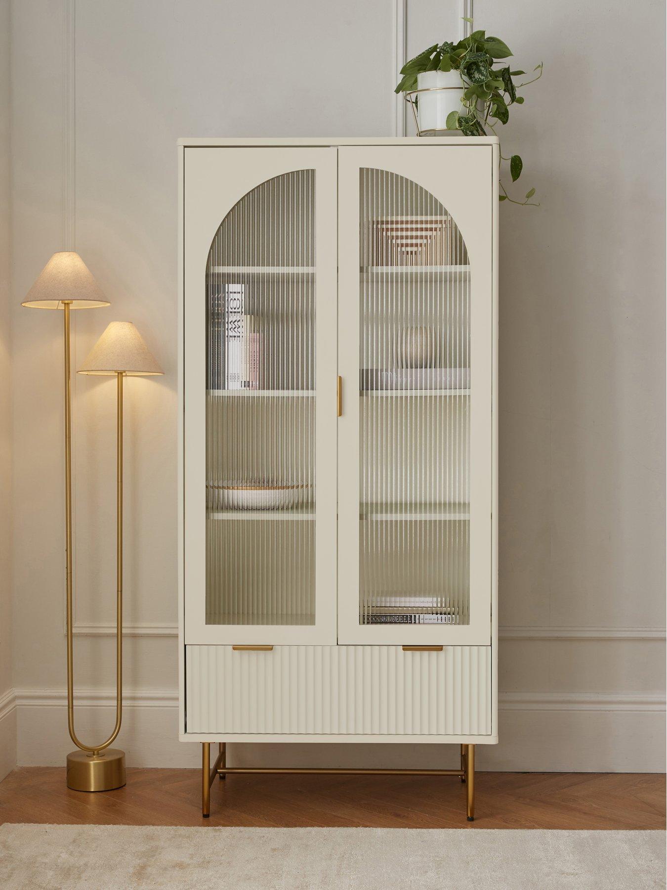 Image 1 of 7 of The Very Collection Cora Glass Door&nbsp;Bookcase