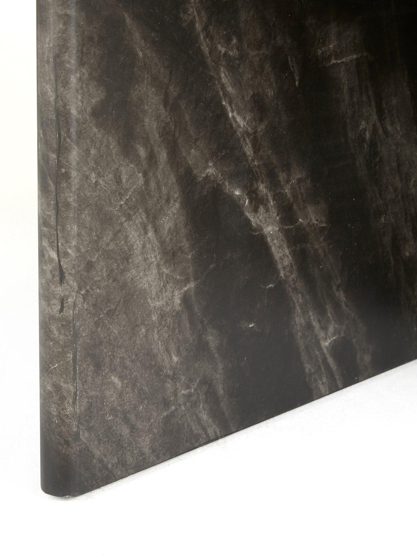Image 4 of 7 of The Very Collection Bloc Stone Effect Coffee Table - Charcoal&nbsp;- FSC&reg; Certified