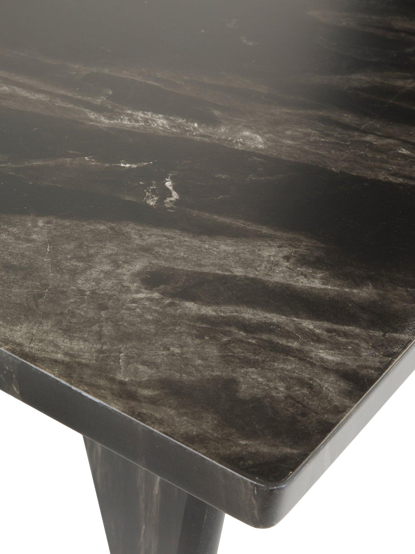 Image 5 of 7 of The Very Collection Bloc Stone Effect Coffee Table - Charcoal&nbsp;- FSC&reg; Certified