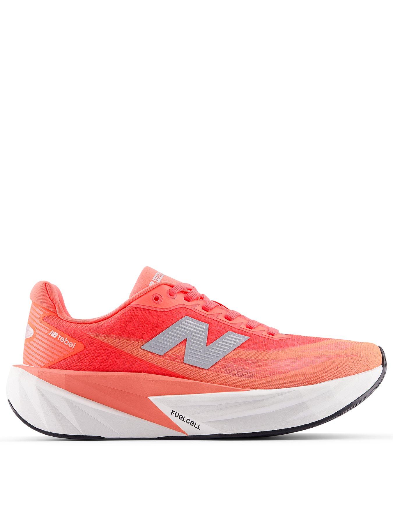 New Balance Womens Running Fuelcell Rebel V5 Trainers - Red