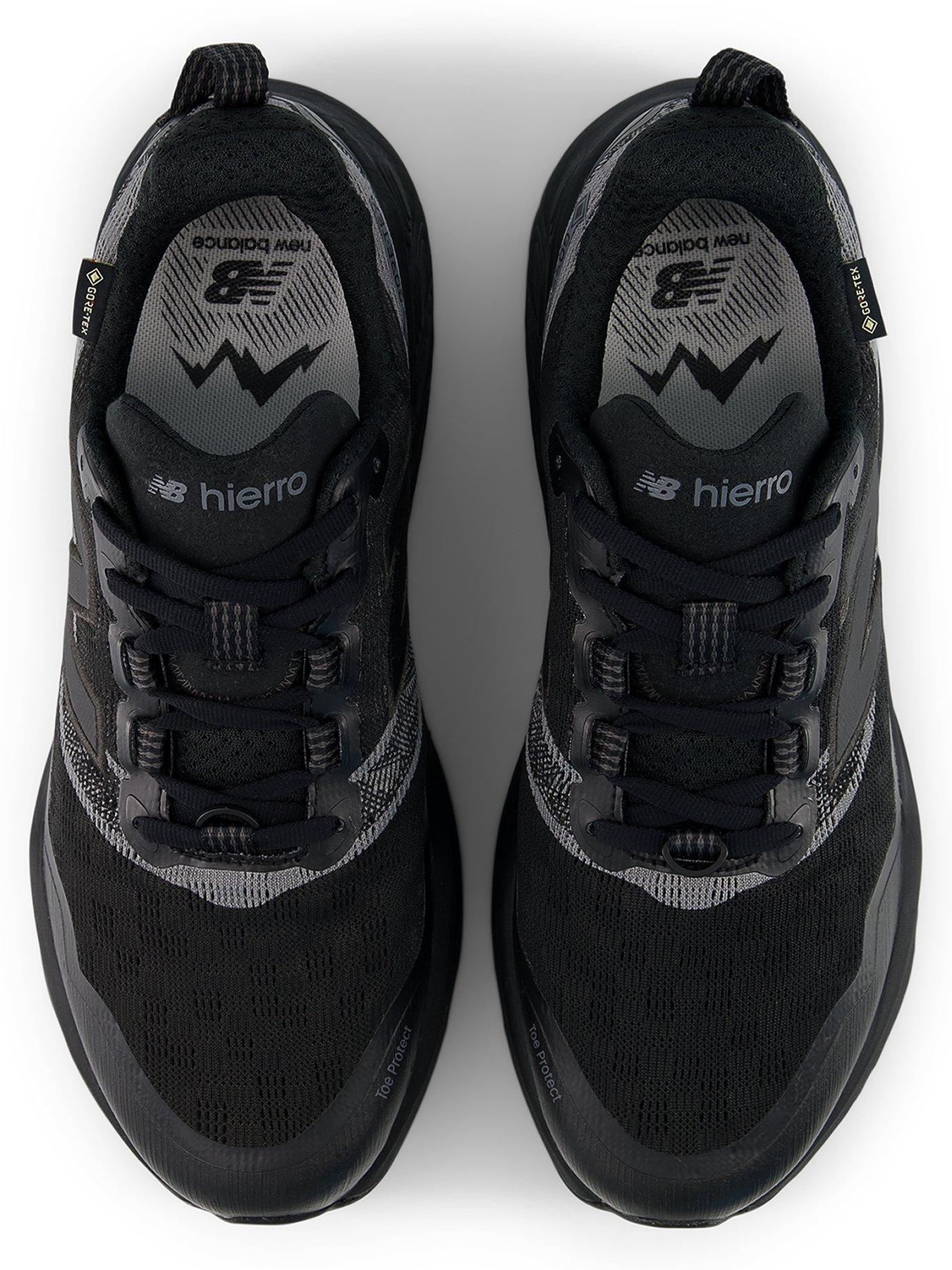 Image 4 of 6 of New Balance Mens Trail Running Fresh Foam X Hierro V9 Goretex Trainers - Black
