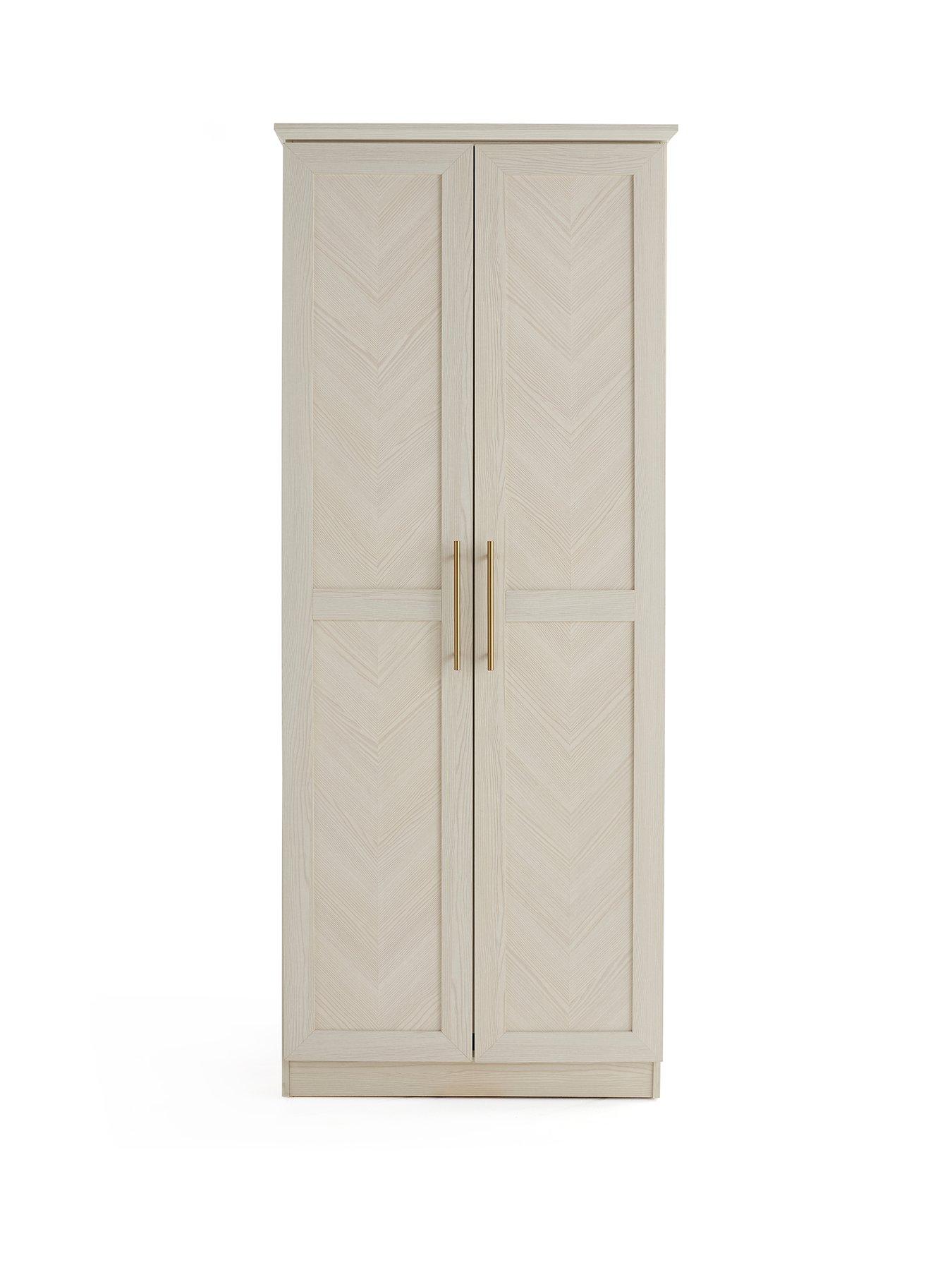 Image 2 of 7 of The Very Collection Tilbury 2 Door Wardrobe - White - FSC&reg; Certified