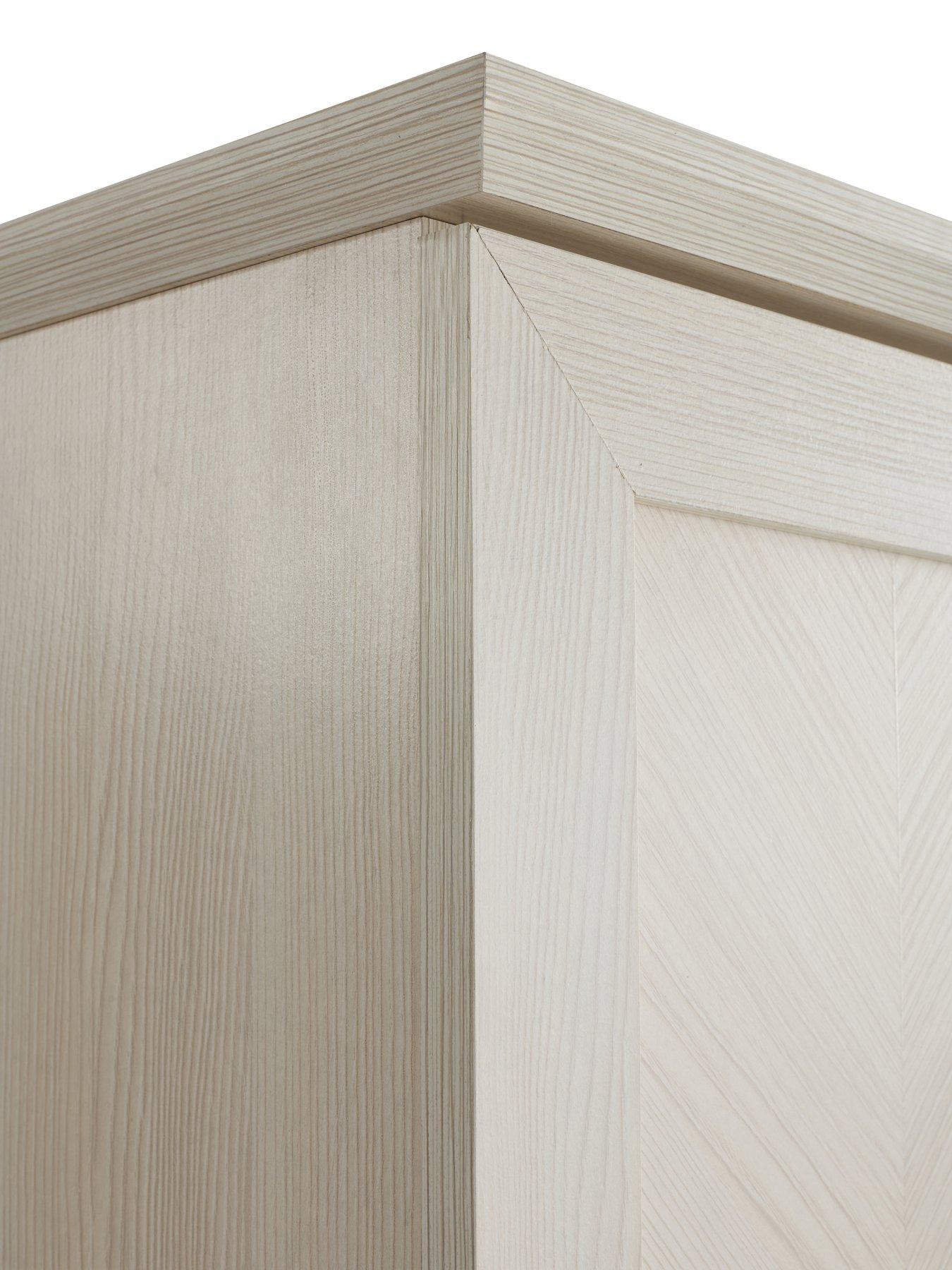 Image 7 of 7 of The Very Collection Tilbury 2 Door Wardrobe - White - FSC&reg; Certified