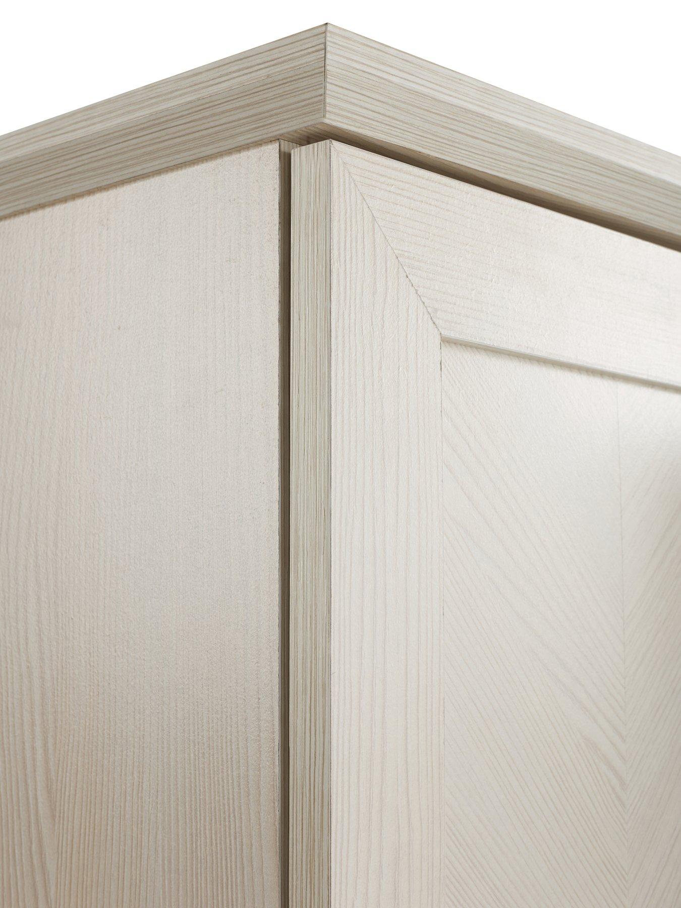 Image 7 of 7 of The Very Collection Tilbury 3 Door Wardrobe - White - FSC&reg; Certified