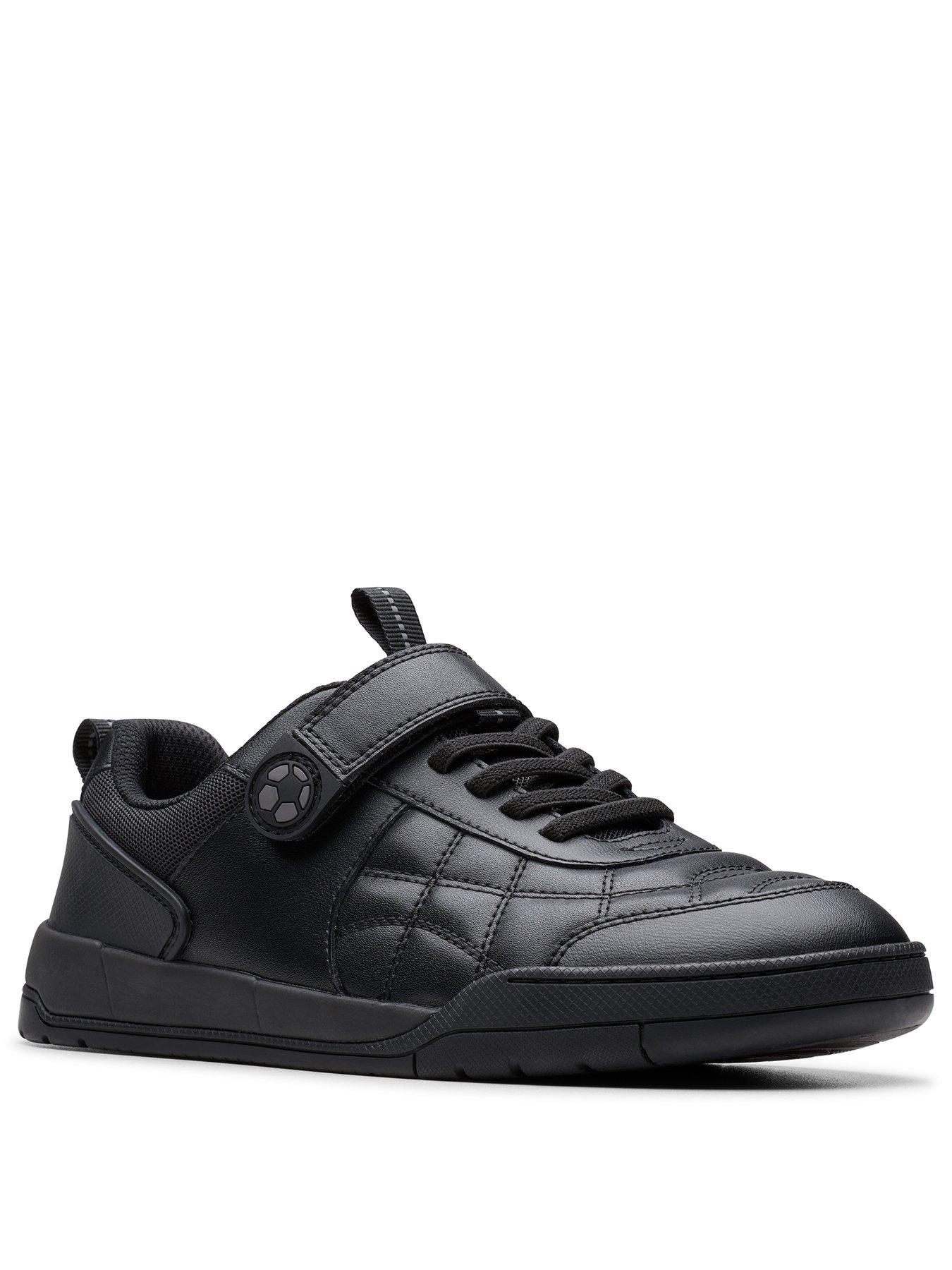 clarks-laser-cross-y-youthnbsp--blackstillFront