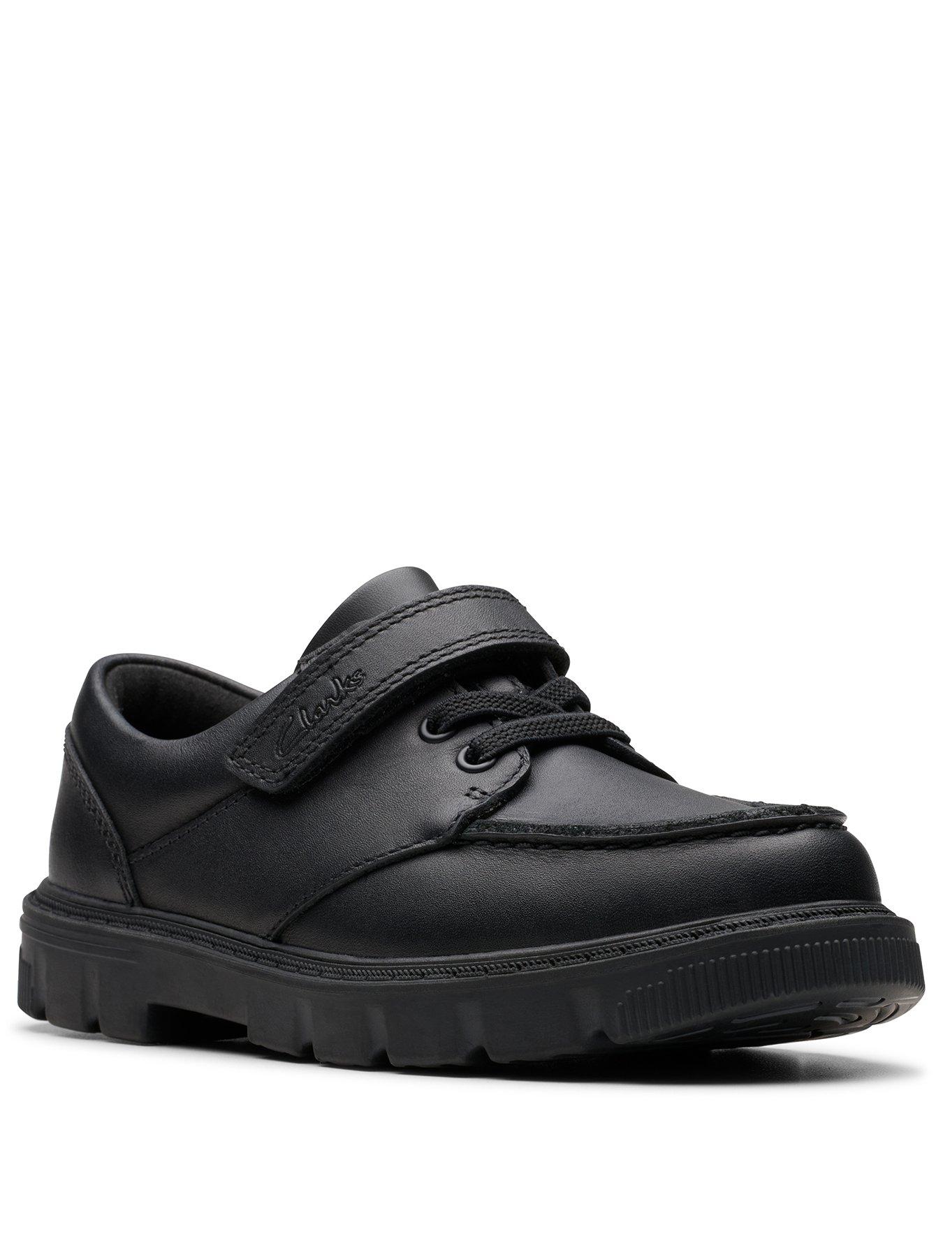 Image 2 of 7 of Clarks Lorcam Edge K Junior&nbsp;- Black