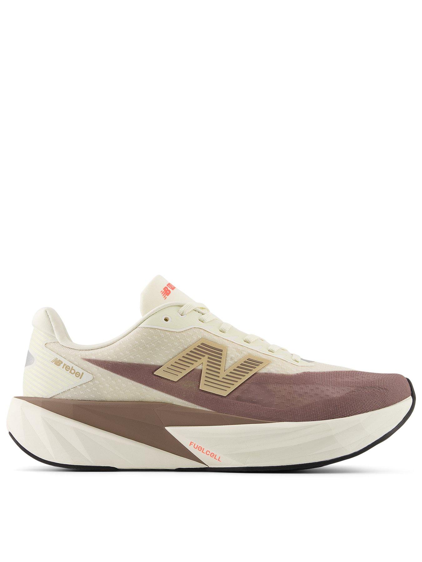 New Balance Mens Running Fuelcell Rebel V5 Trainers - Brown