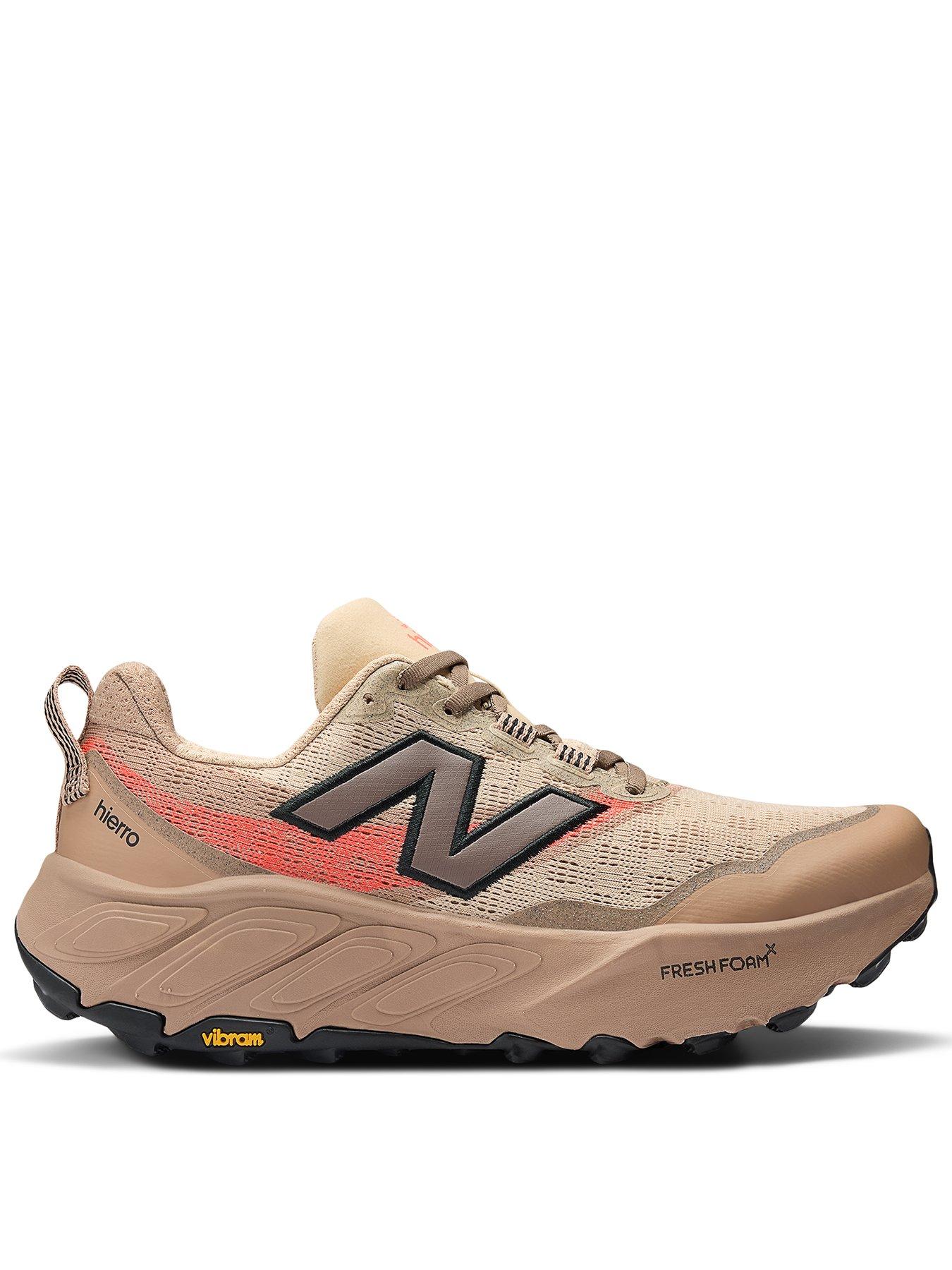 New Balance Mens Trail Running Fresh Foam X Hierro V9 Trainers - Brown