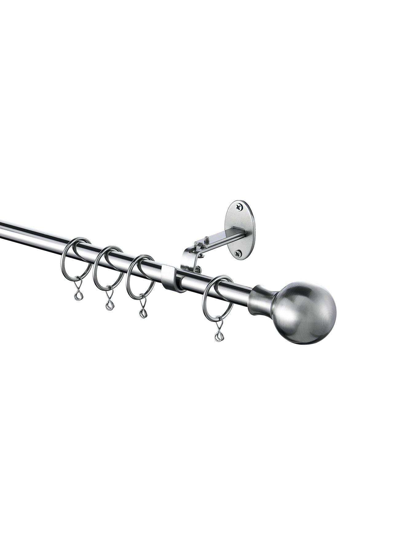 Image 2 of 6 of The Very Collection Extendable Curtain Pole with Ball Finials&nbsp;
