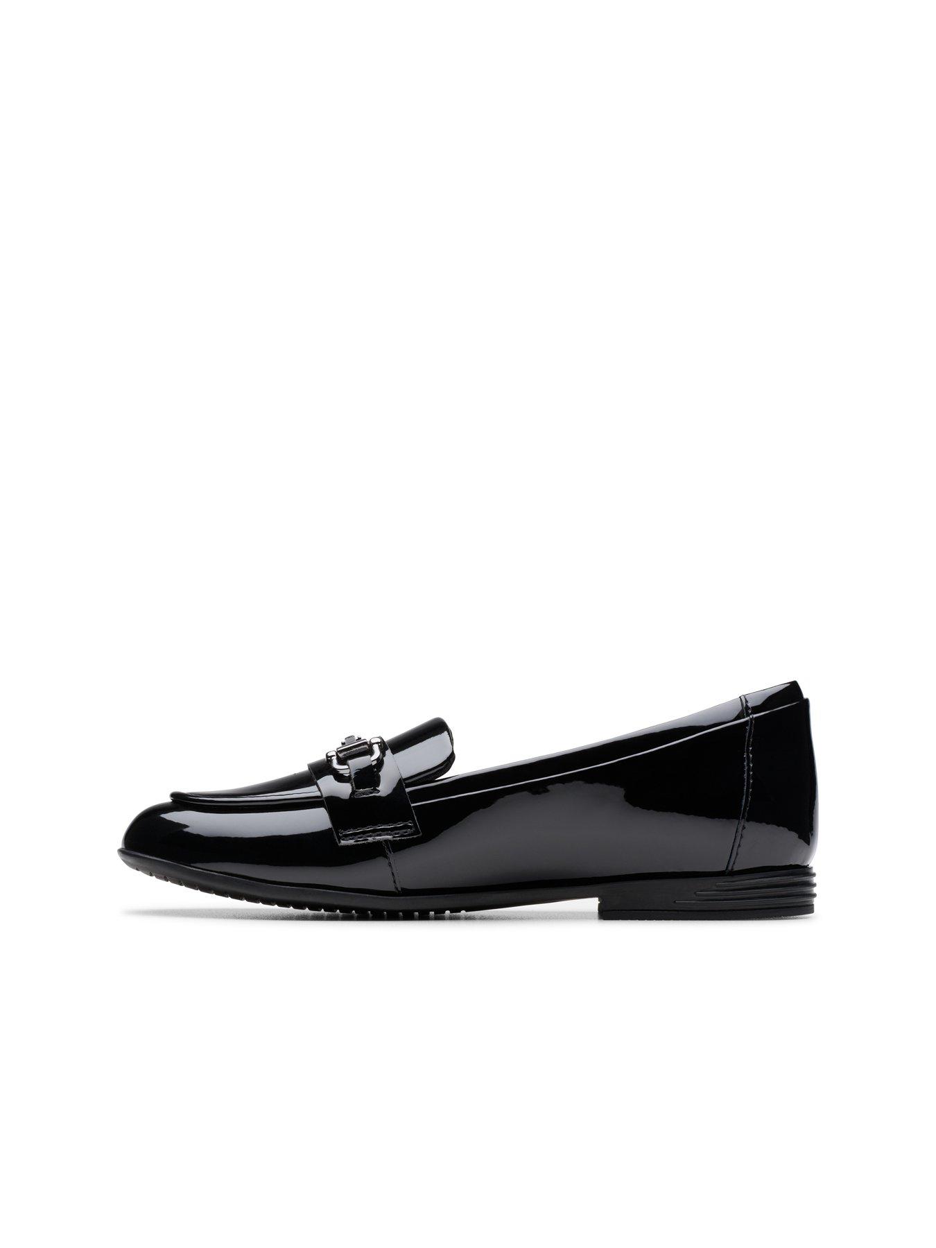 Image 6 of 6 of Clarks Finja Loafer O. Older/junior&nbsp;- Black