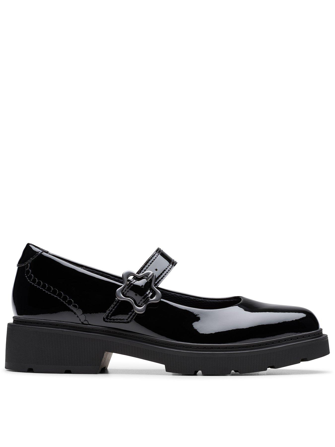 Clarks Eris Jane Y. Youth - Black