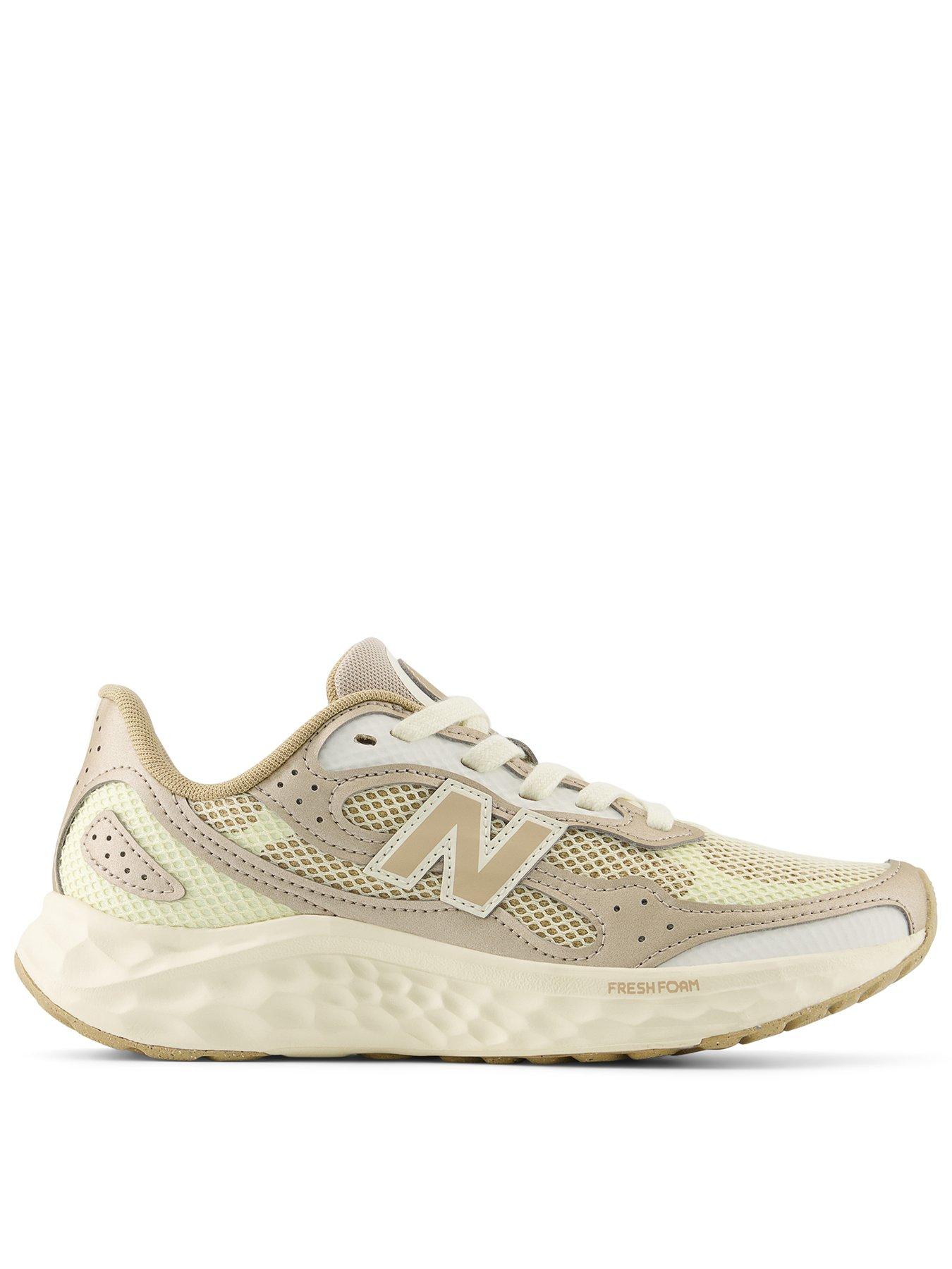 New Balance Womens Running Fresh Foam Arishi V4 Trainers - Beige