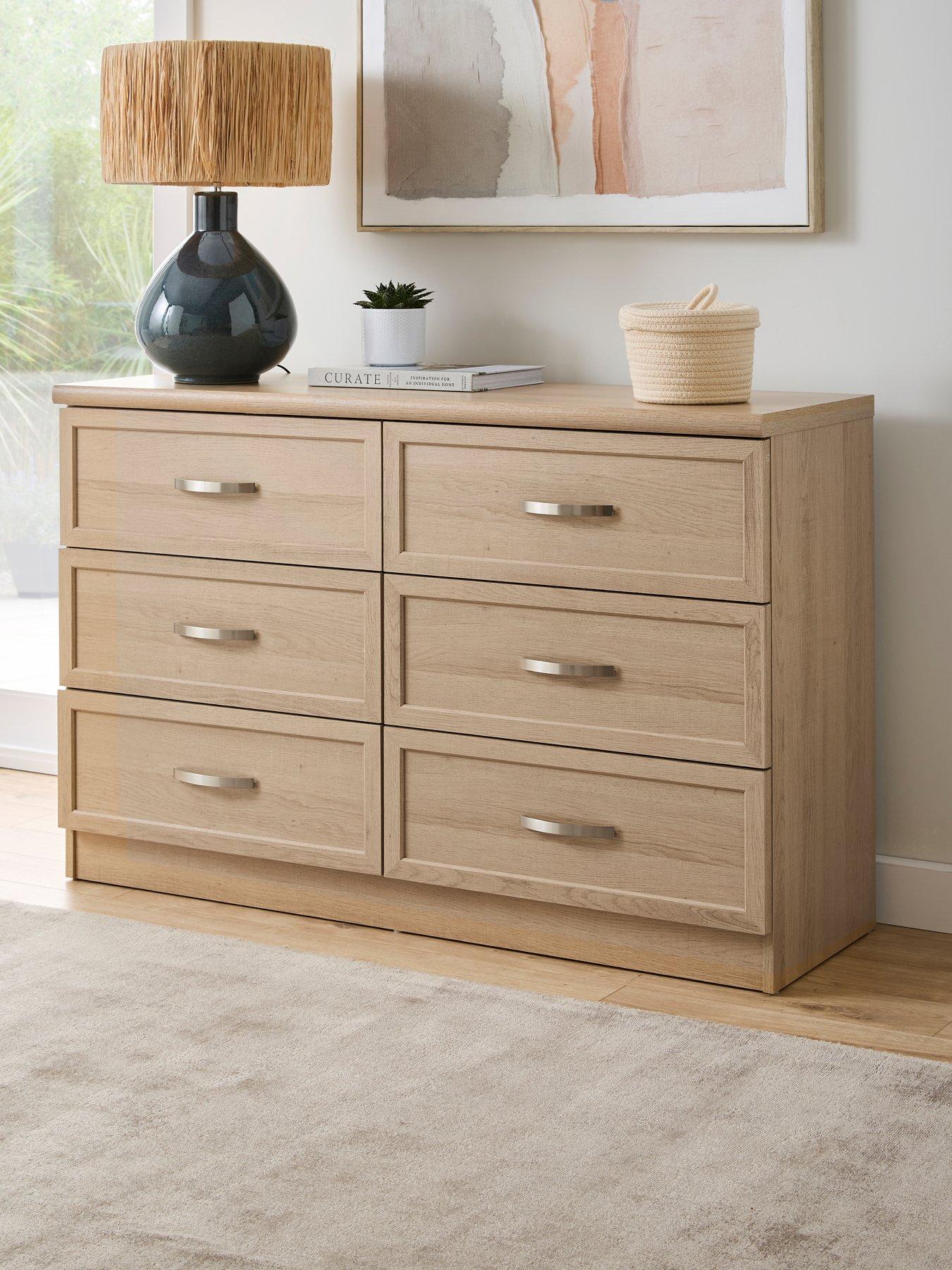 The Very Collection Camberley 3 + 3 Drawer Chest