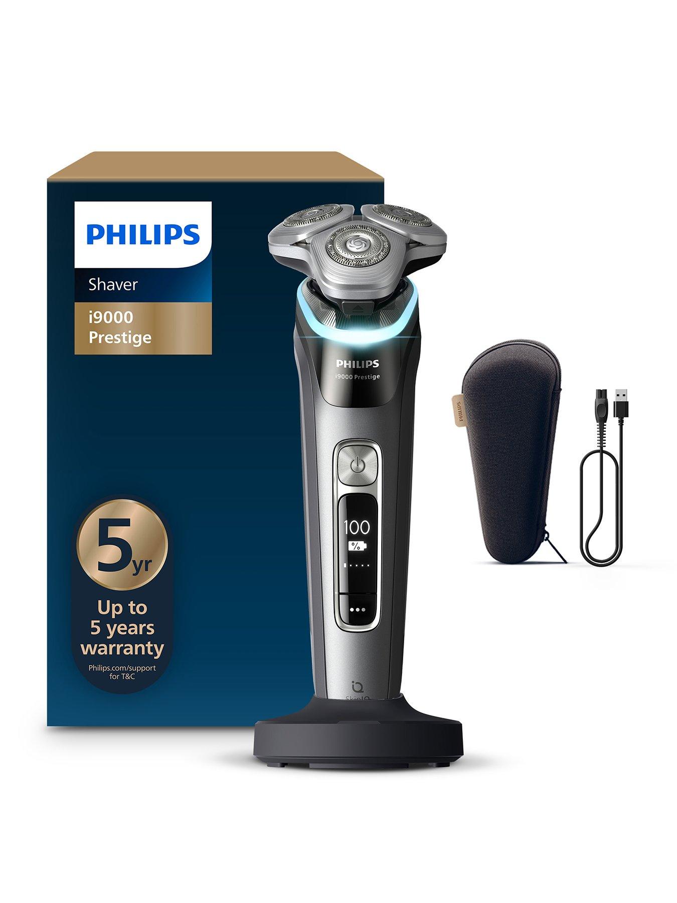 philips-philips-shaver-i9000-prestige-xp920210-wet-amp-dry-electric-shaver-with-skin-iq-technology-triple-lift-amp-cut-system-360-rotating-dual-steel-precision-razor-blades