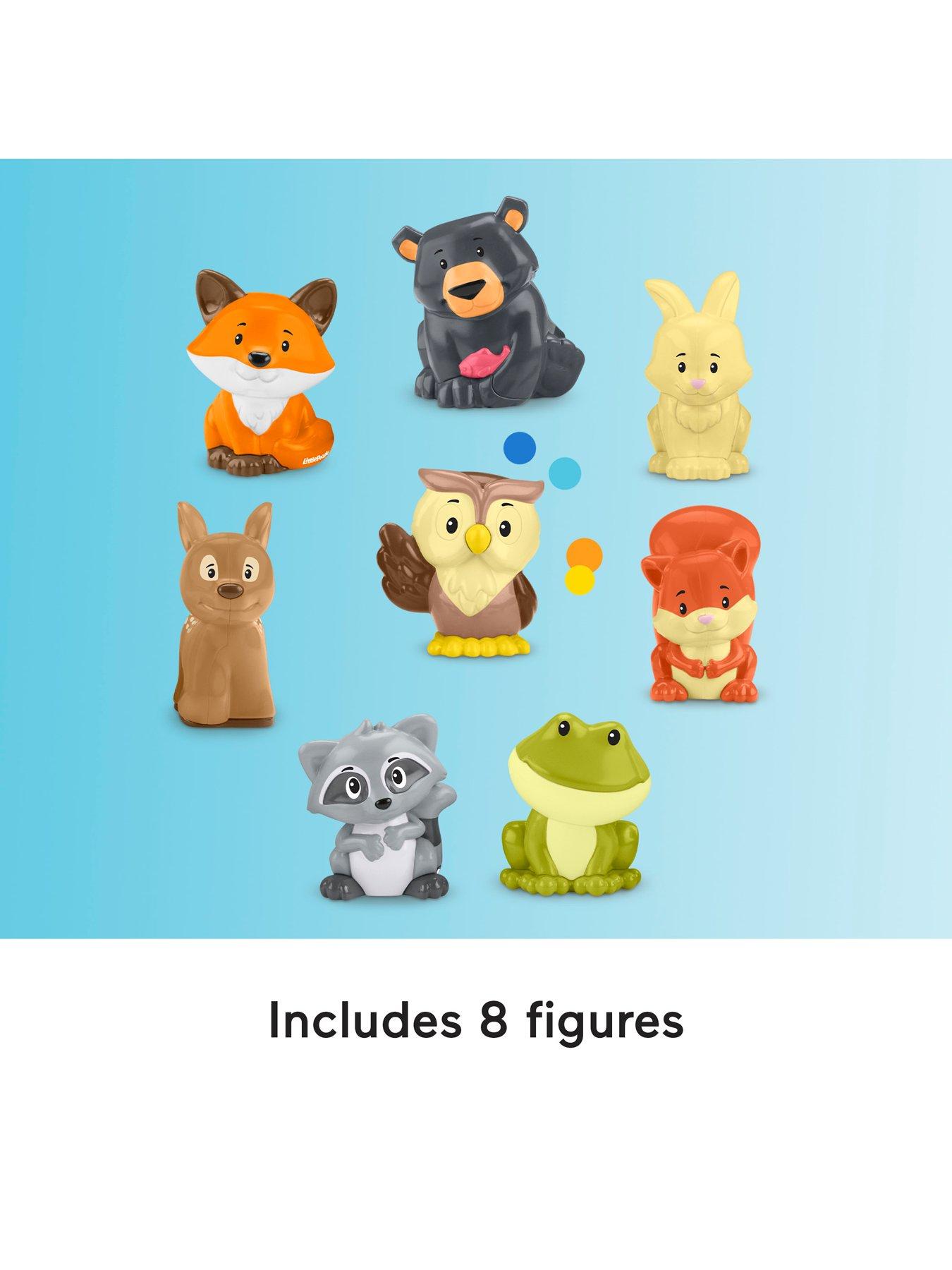 fisher-price-little-people-fisher-price-little-people-forest-friends-carry-case-toddler-playset-with-figures-9-piecesoutfit