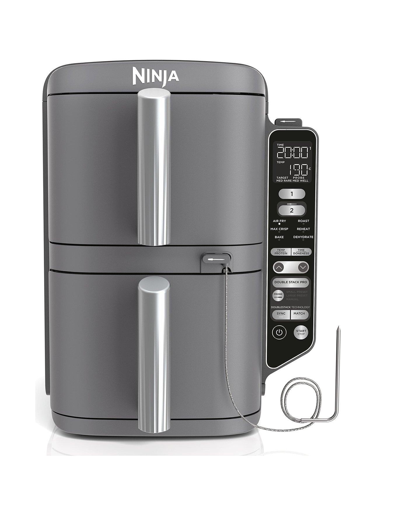 Image of NINJA Ninja Double Stack XL 2-Level Air Fryer with Smart Cook System 9.5L SL451UK