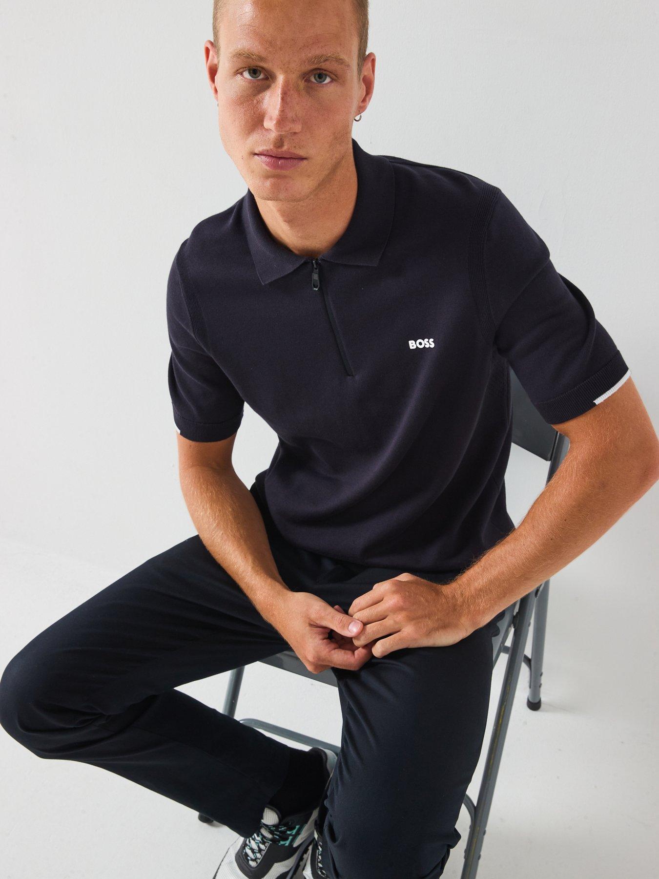 boss-ever-x-regular-fit-knitted-polo-navyoutfit