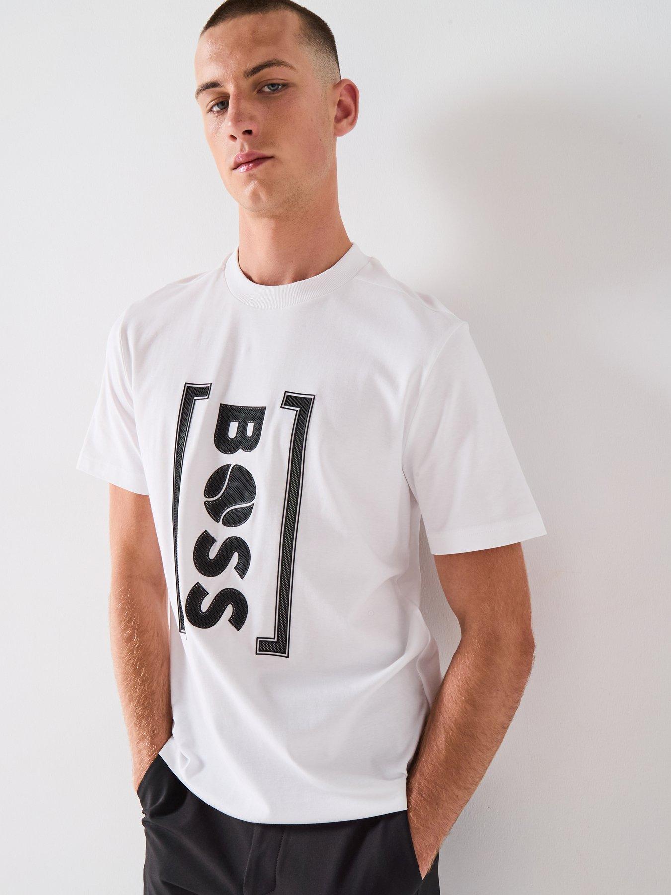undefined Tee Iconic Tl Relaxed Fit Tennis Logo T-shirt - White