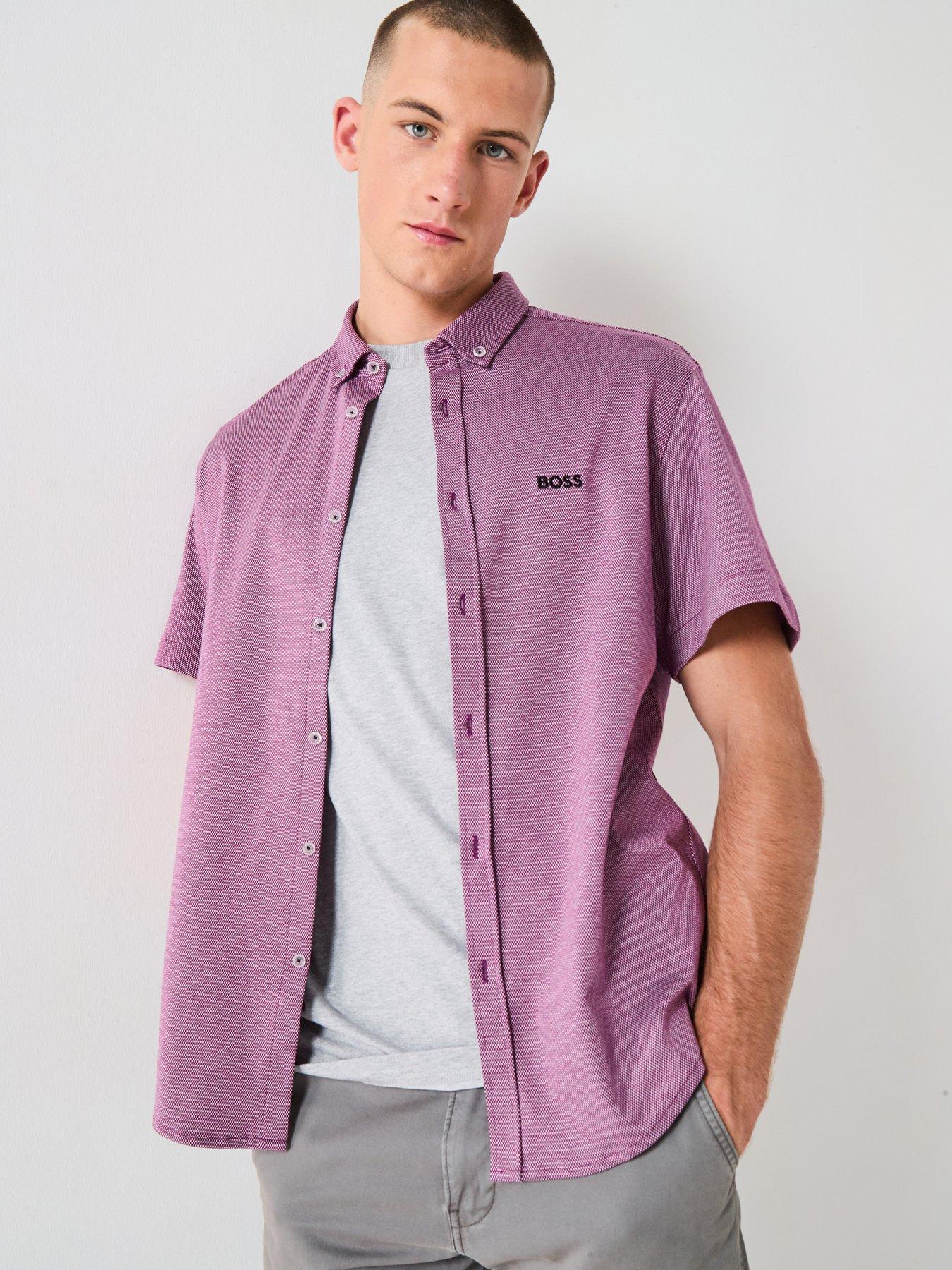 boss-motion-regular-fit-short-sleeve-shirt-pink