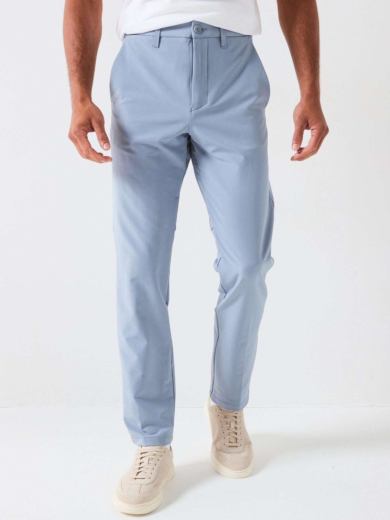 BOSS Commuter Techlite Trousers - Light Grey