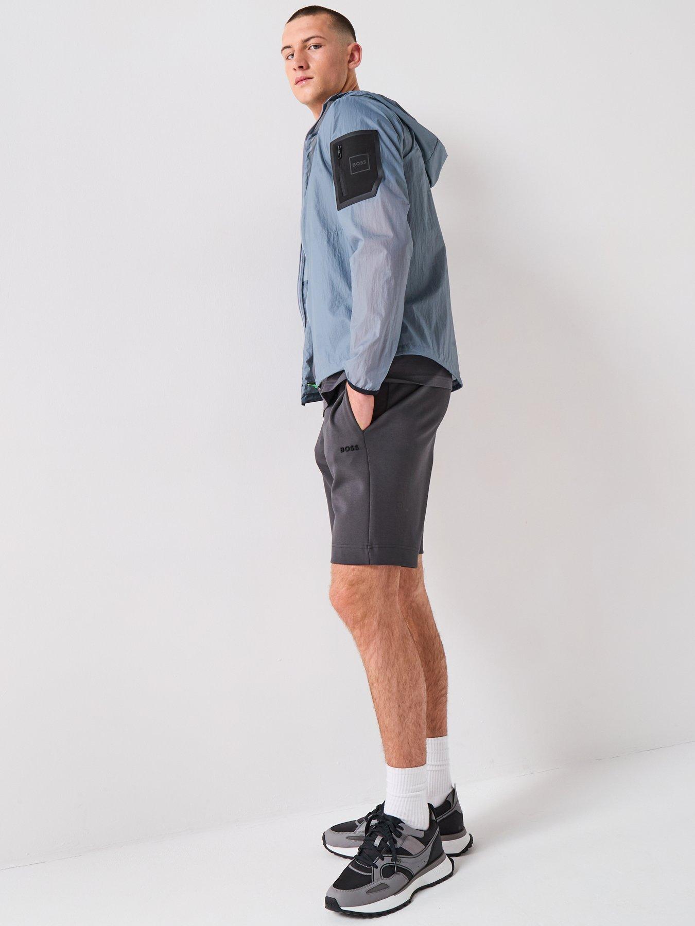 Image 3 of 6 of BOSS Boss Airynix Jacket Lightweight Jacket - Light Grey