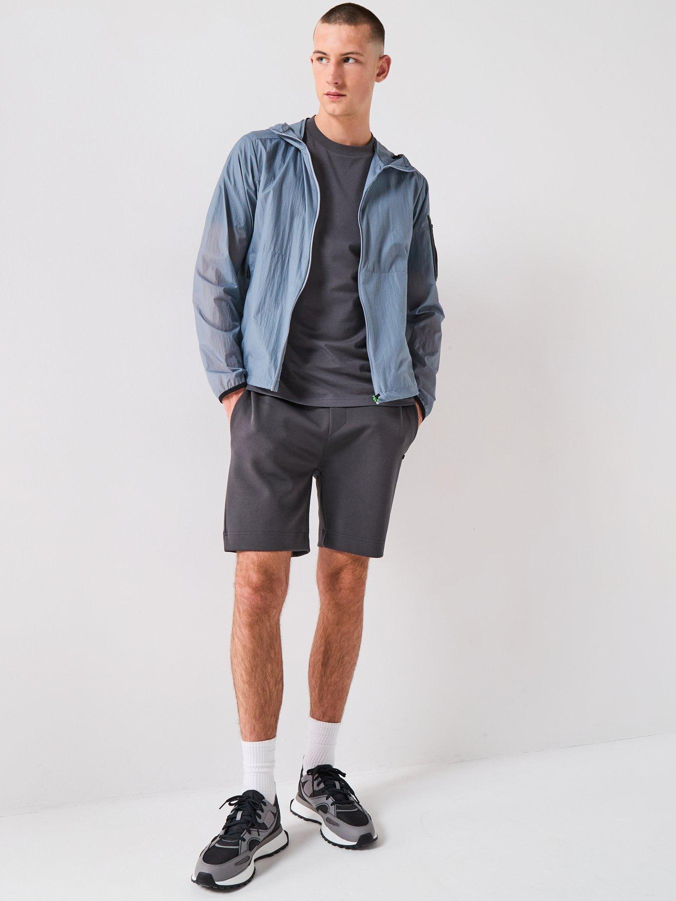 Image 4 of 6 of BOSS Boss Airynix Jacket Lightweight Jacket - Light Grey