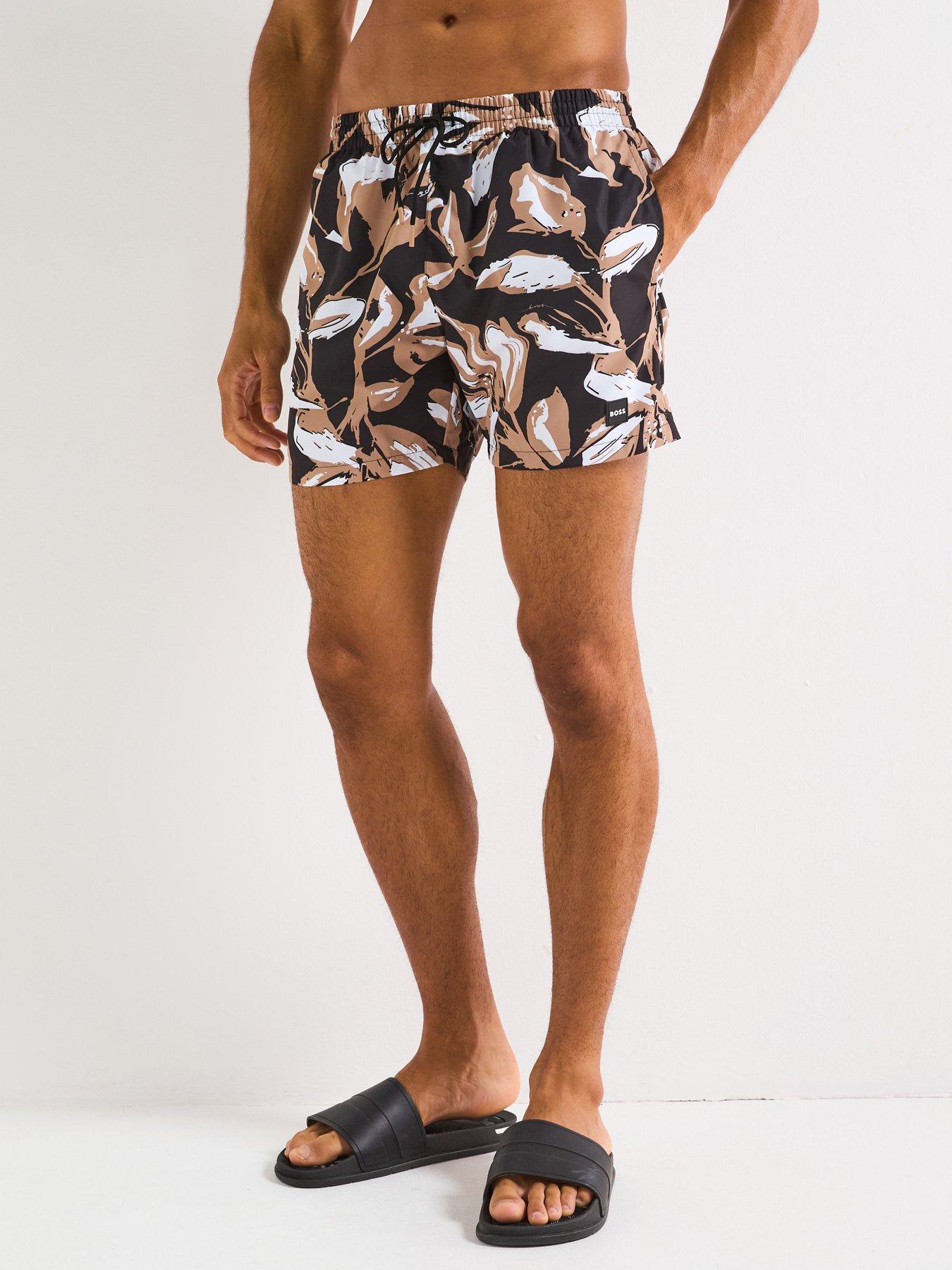 undefined Boss Piranha Floral Print Swimshort - Multi