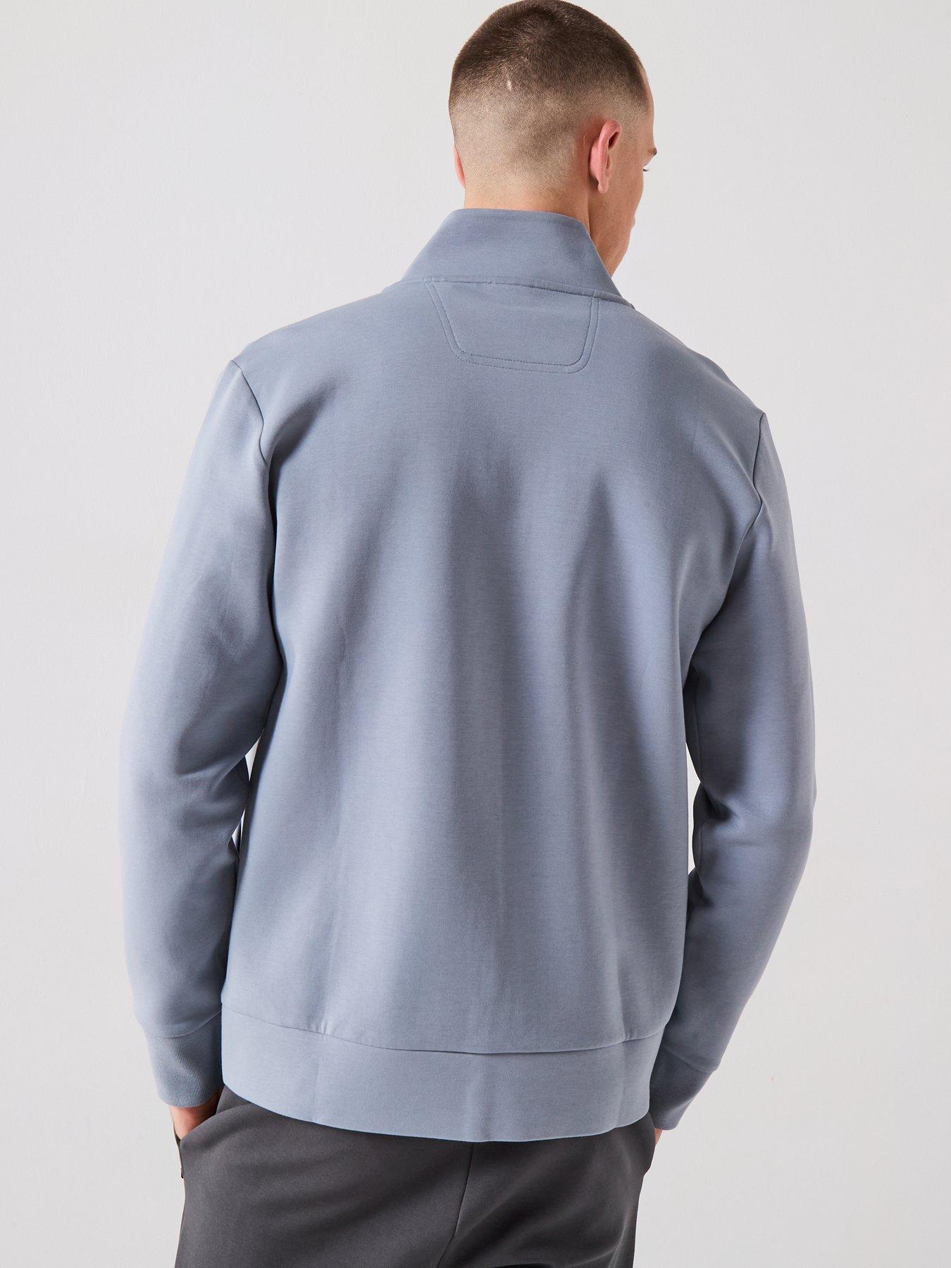 boss-skaz-logo-zip-thru-track-top-light-greystillFront