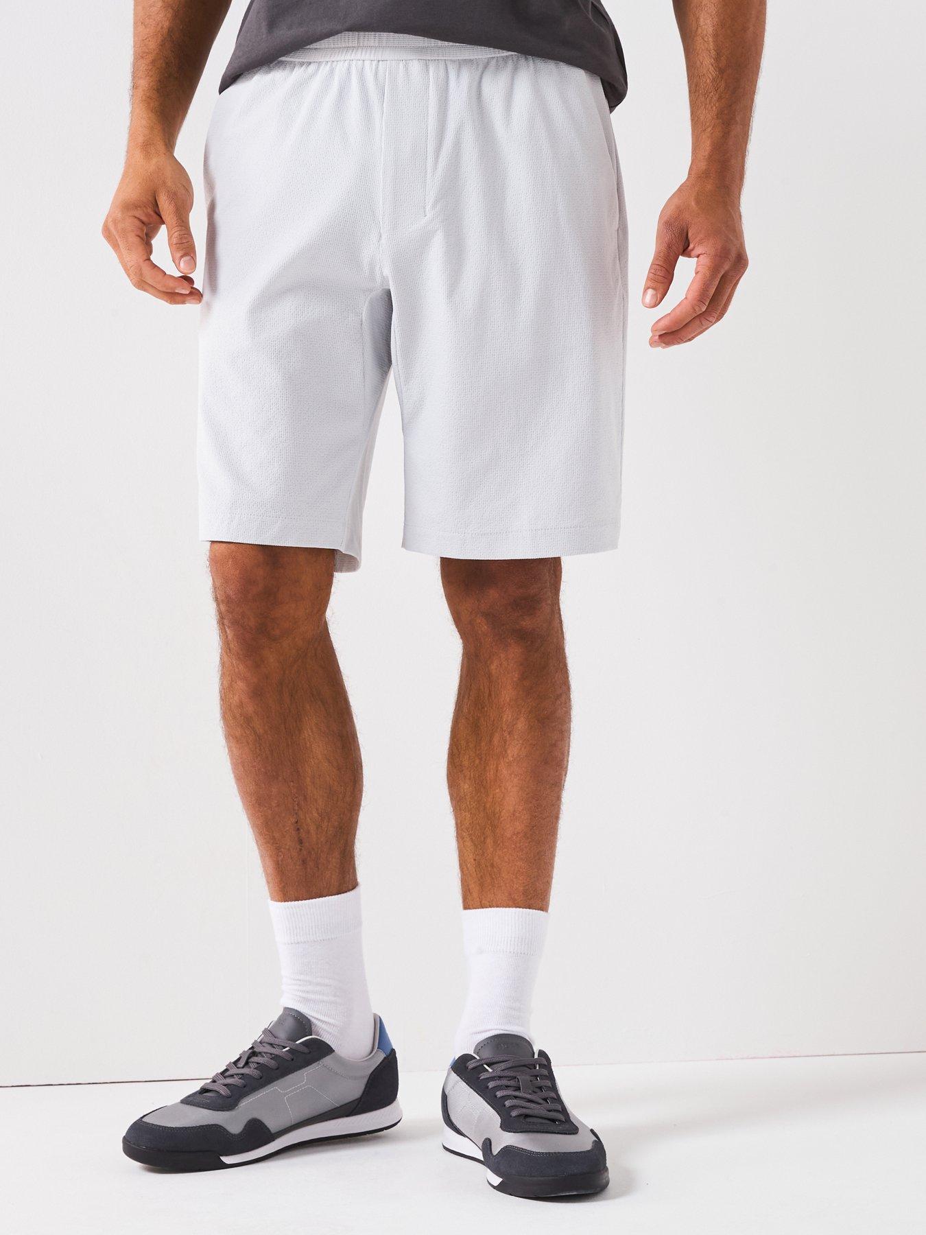 boss-flex-seersucker-shorts-light-greyfront