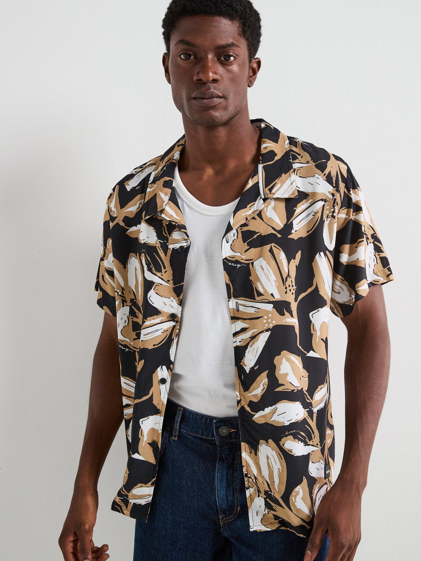 boss-all-over-print-beach-shirt-multidetail
