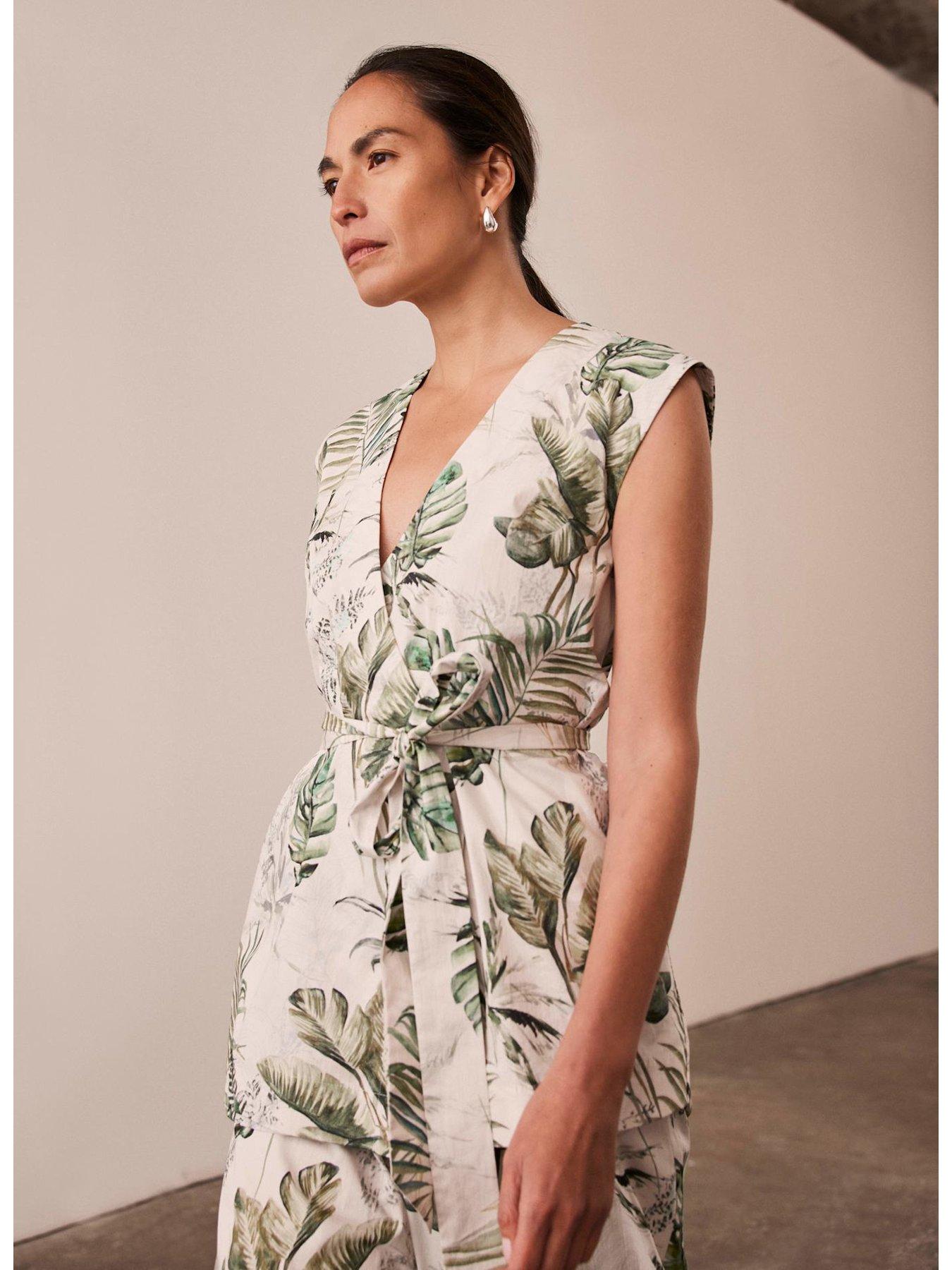 mint-velvet-palm-print-cotton-wrap-top-greenoutfit