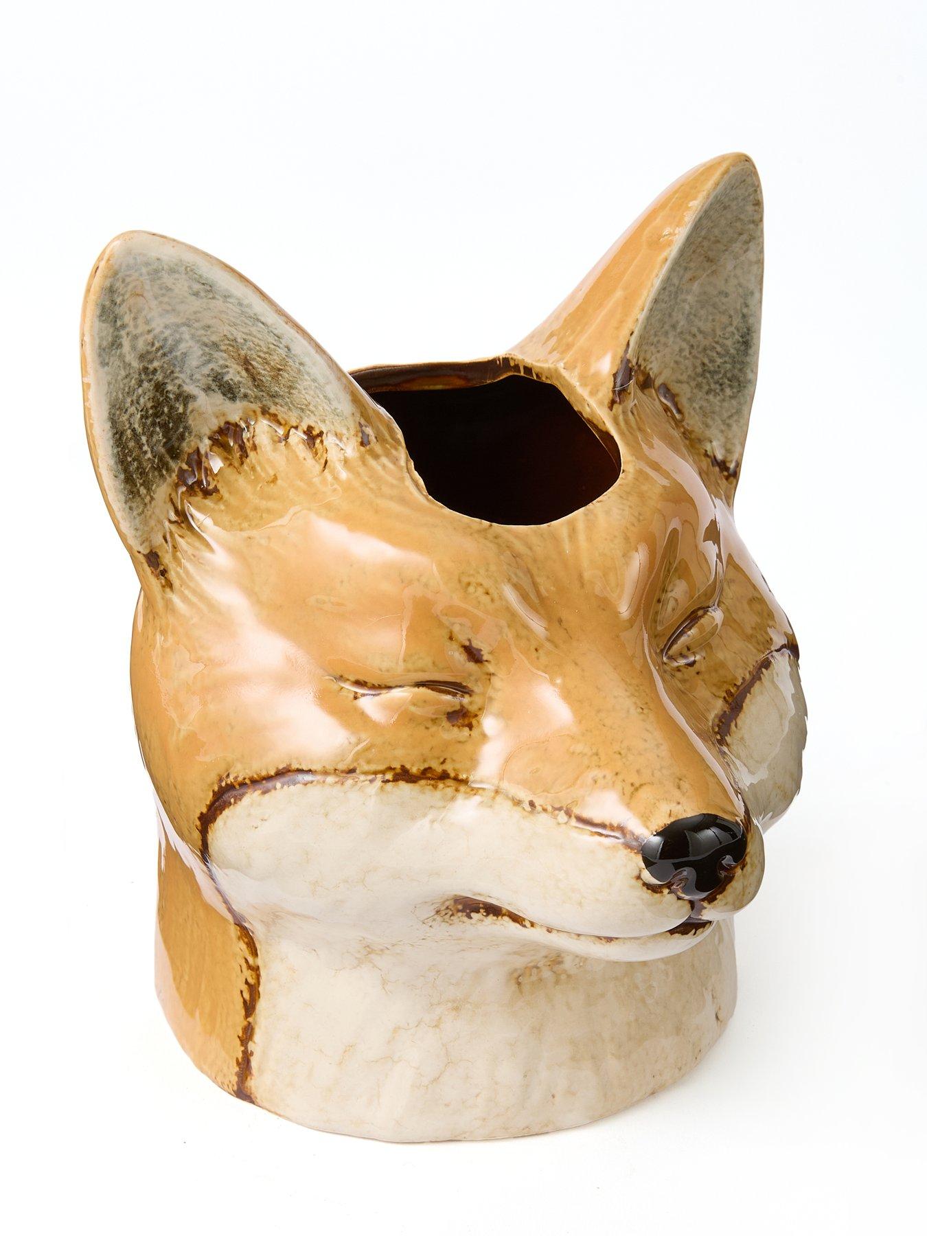 heaven-sends-fox-head-planter-autumn-decorationstillFront