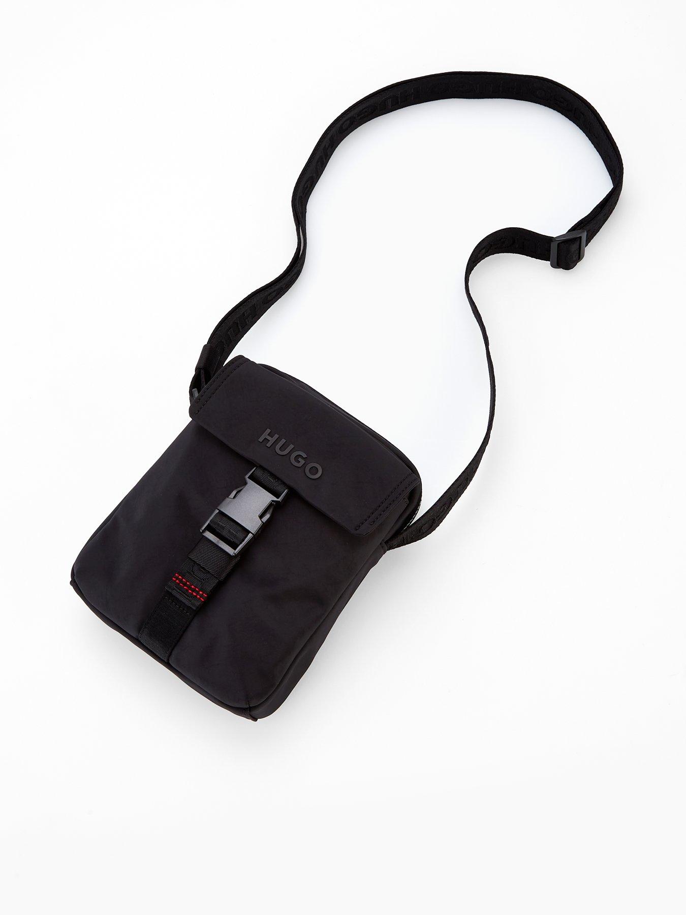 Image 2 of 4 of HUGO Marsel Zip Crossbody Bag - Black