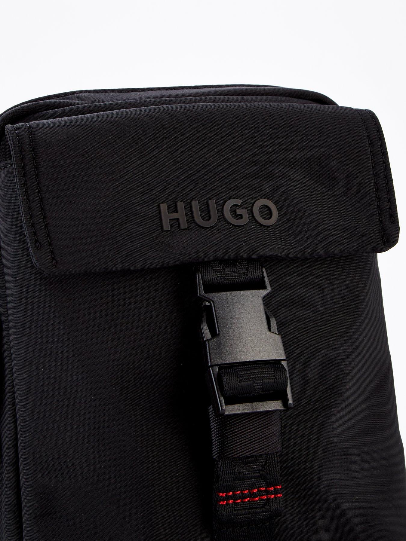 Image 3 of 4 of HUGO Marsel Zip Crossbody Bag - Black