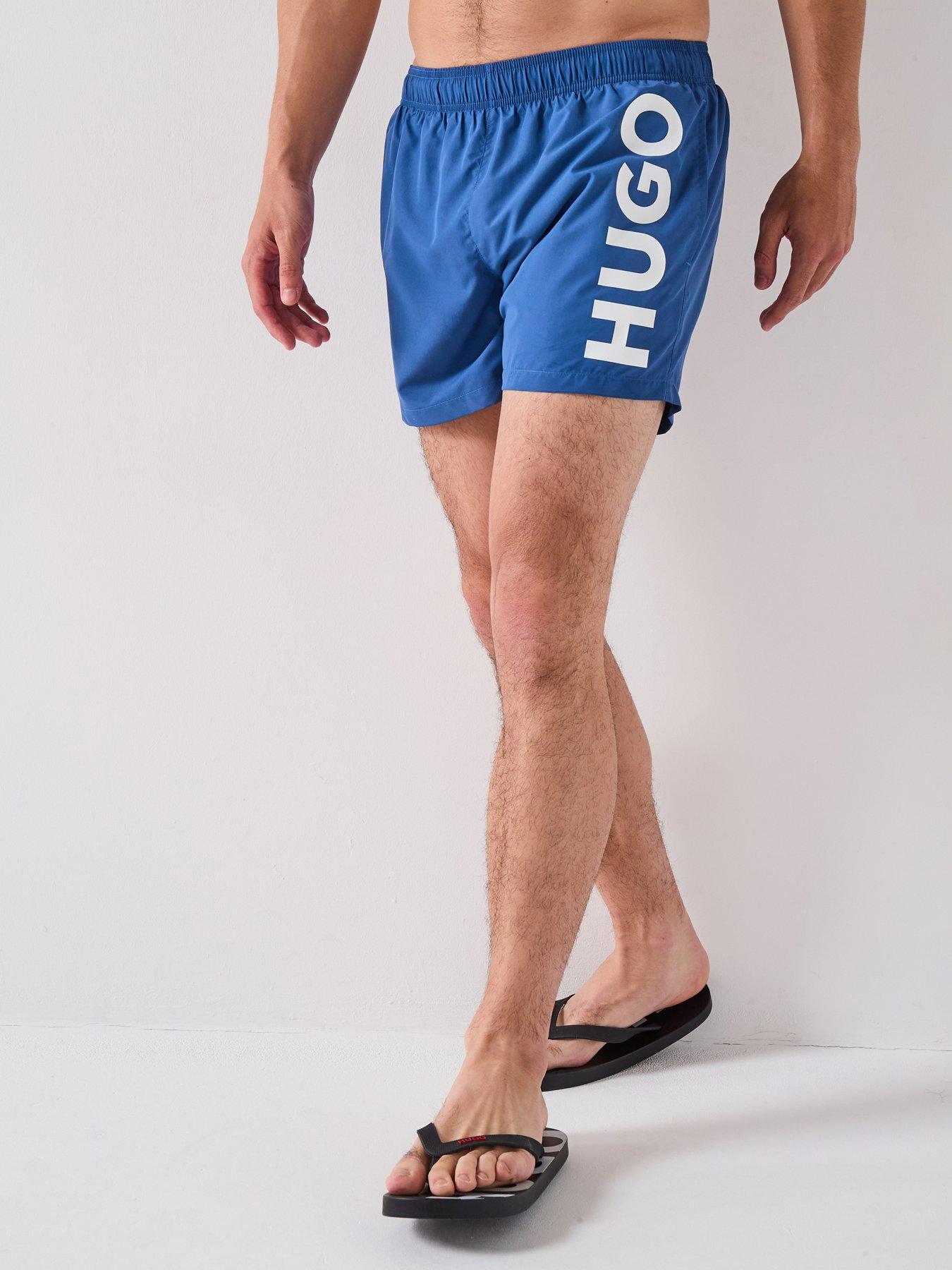 hugo-bodywear-abas-swim-shorts-bluefront