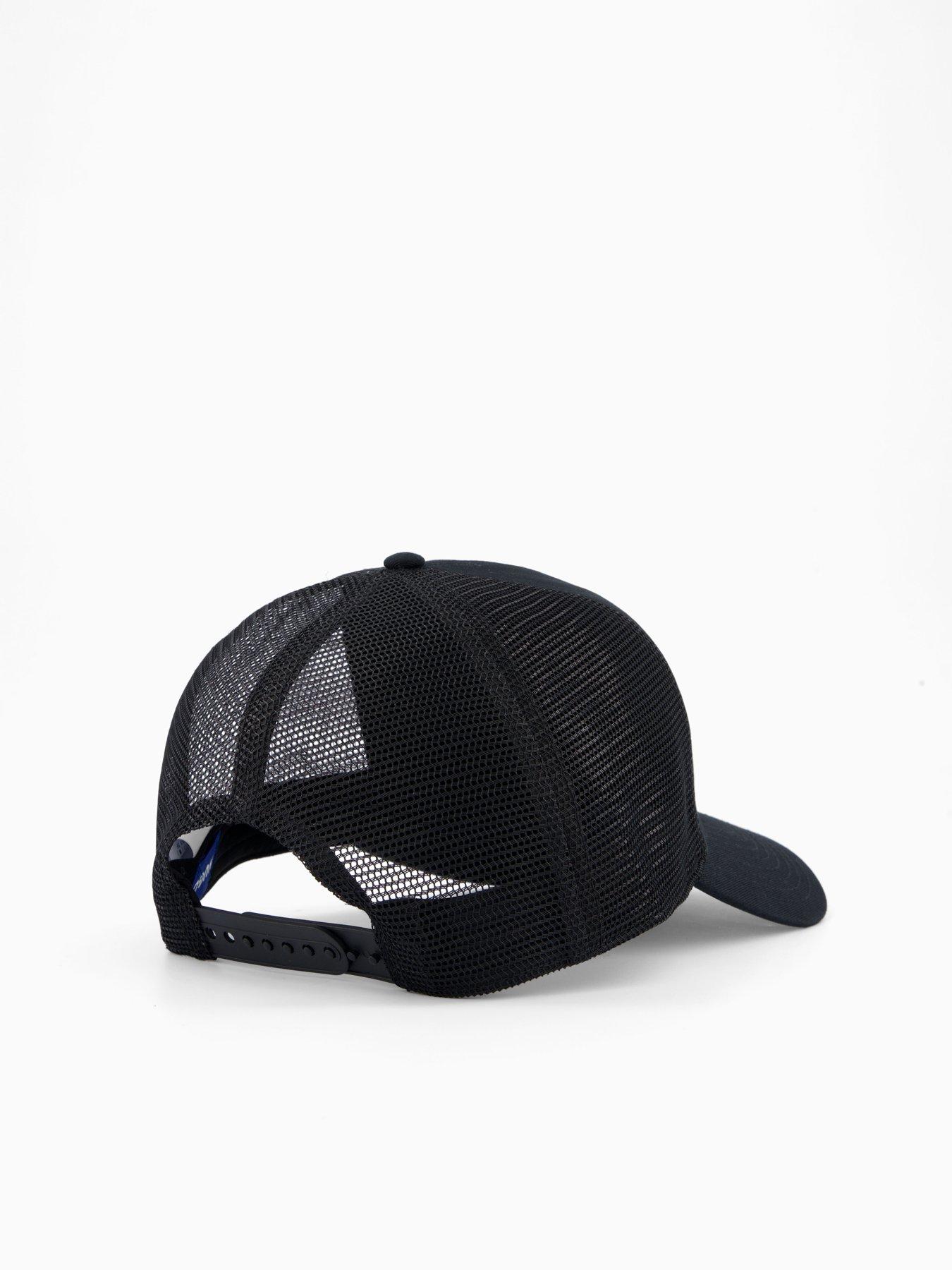 Image 4 of 4 of HUGO Blue Merk International Logo Trucker Cap - Black